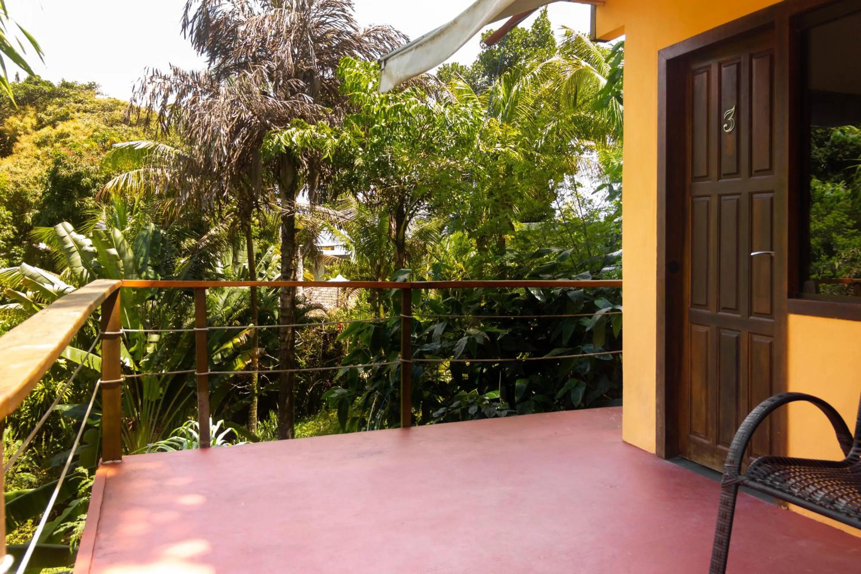 Balcony/Terrace in Pousada Aquarela