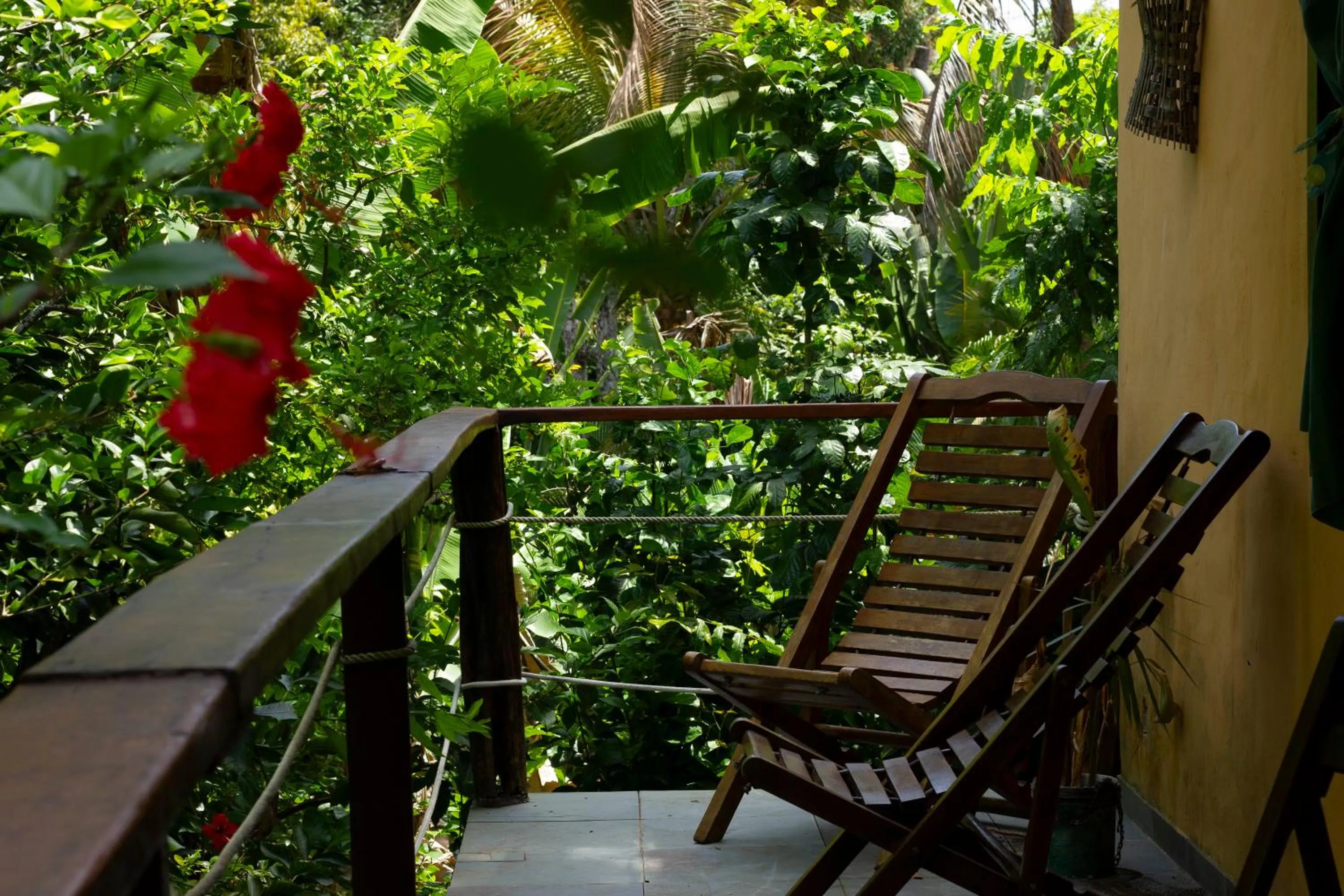 Balcony/Terrace in Pousada Aquarela