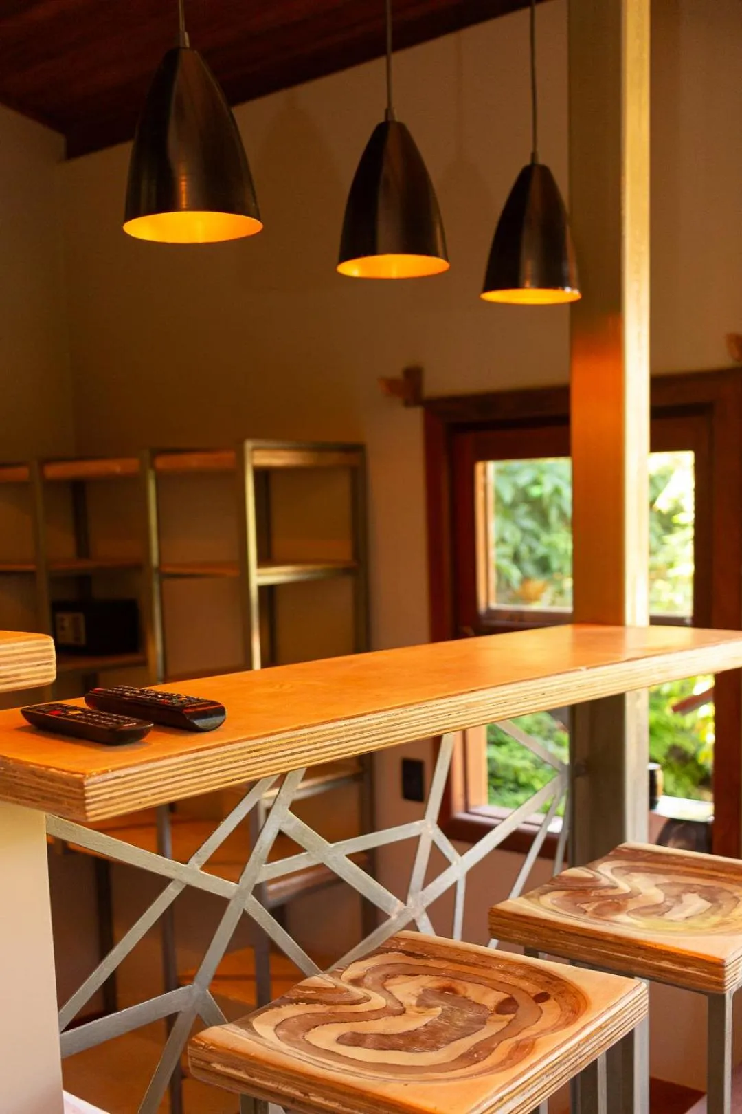 Living room in Pousada Aquarela