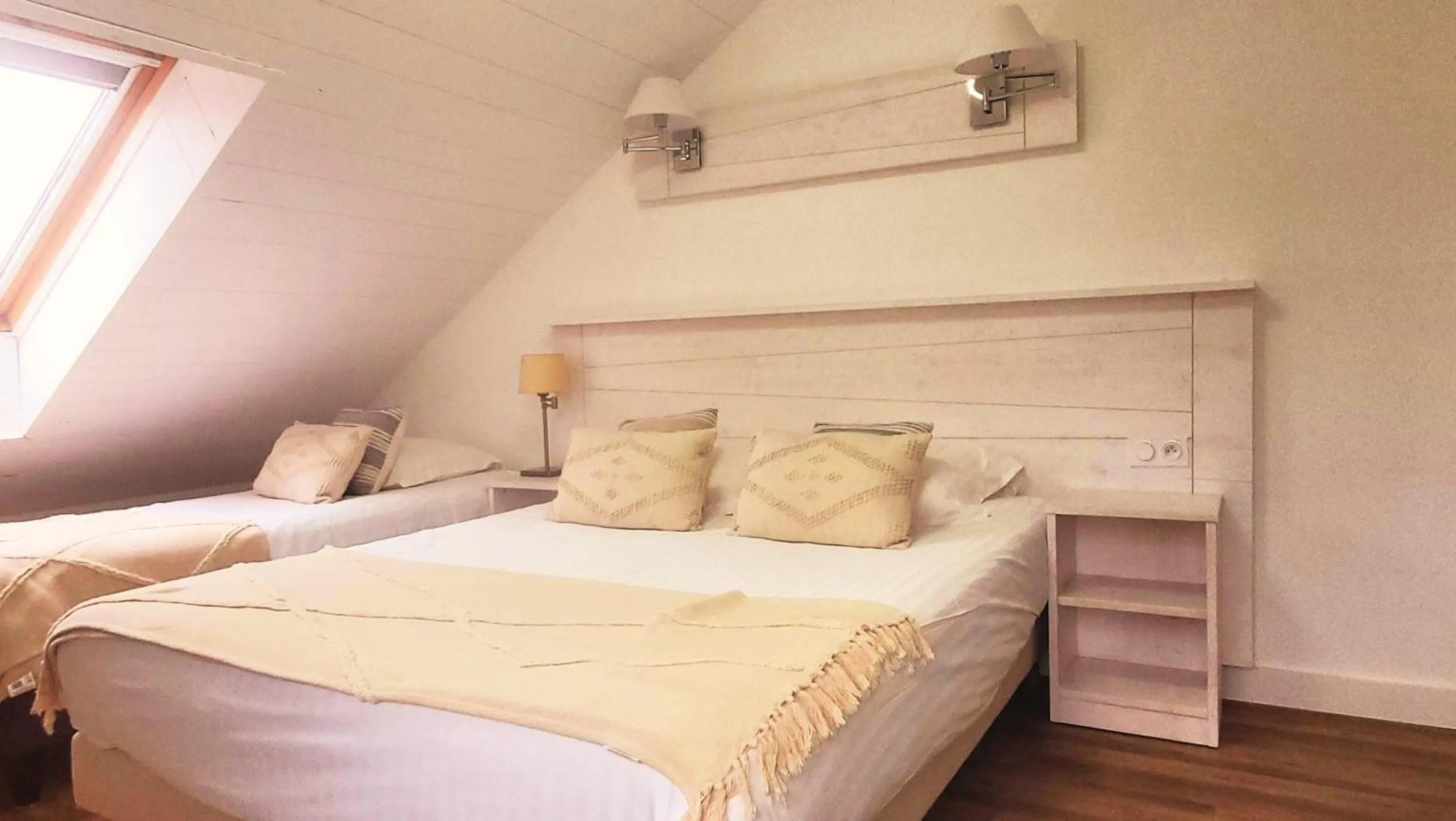 Bed in Hotel Lou Granva