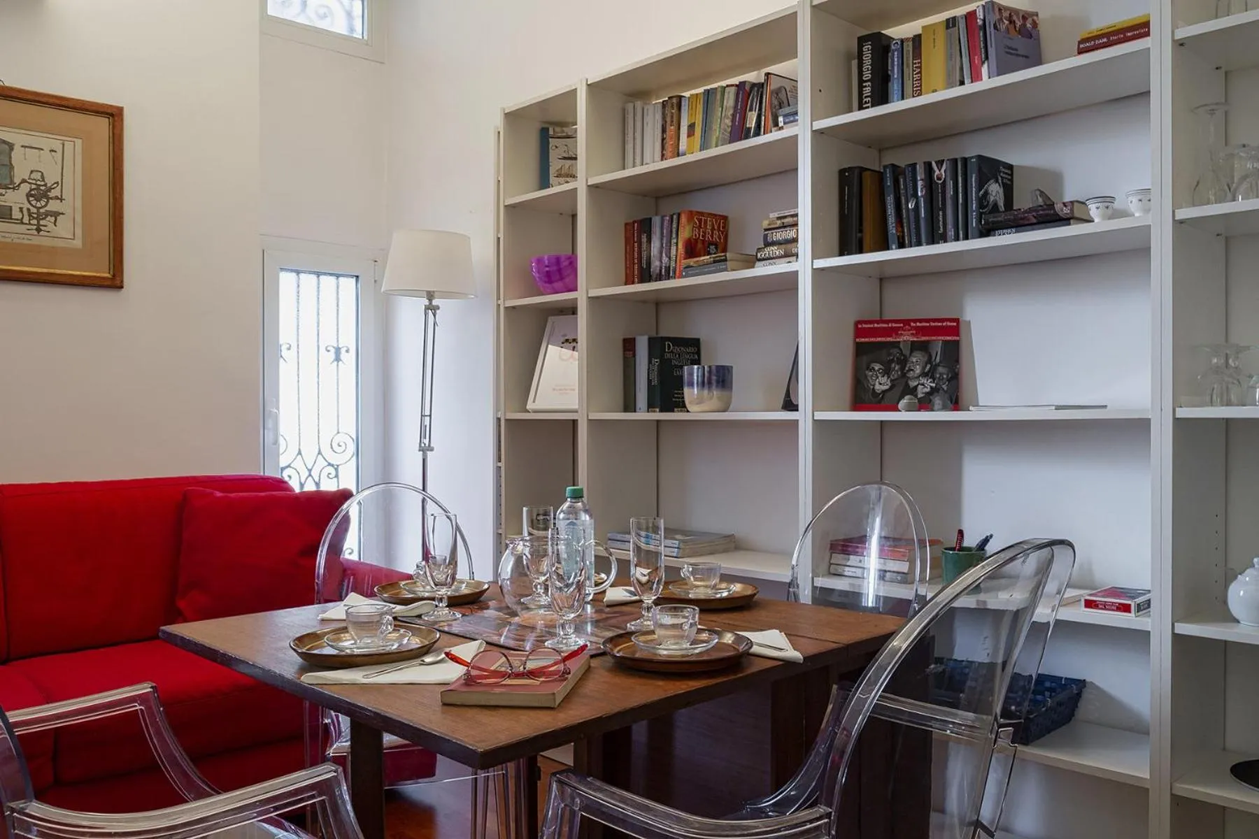 Living room in Cozy Family Apartment in Castelletto by Wonderful Italy