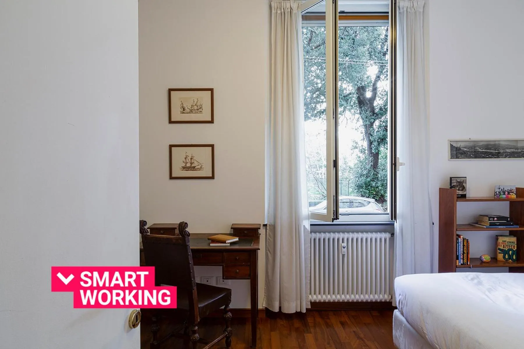 Bedroom, Bed in Cozy Family Apartment in Castelletto by Wonderful Italy