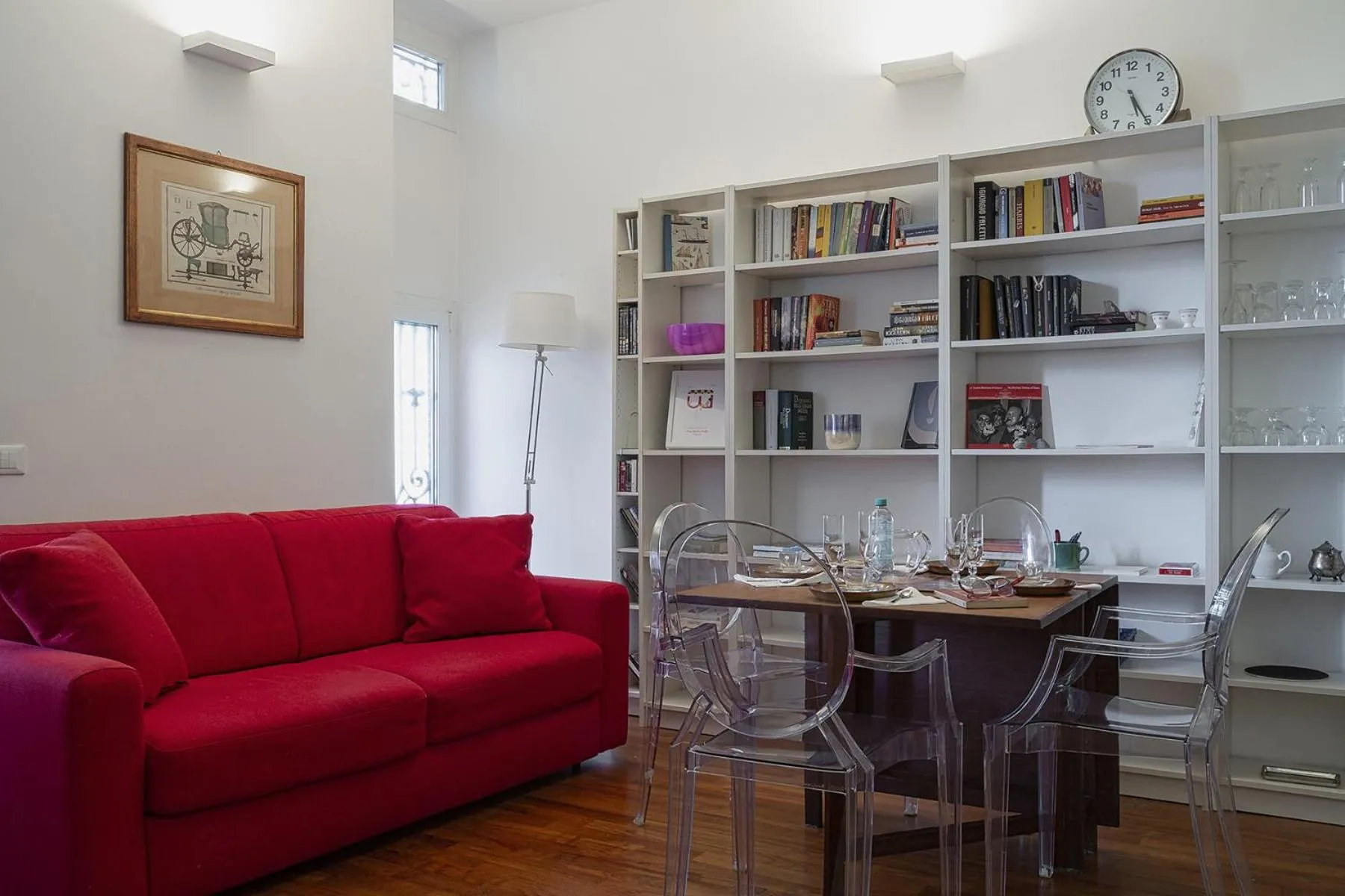 Living room in Cozy Family Apartment in Castelletto by Wonderful Italy