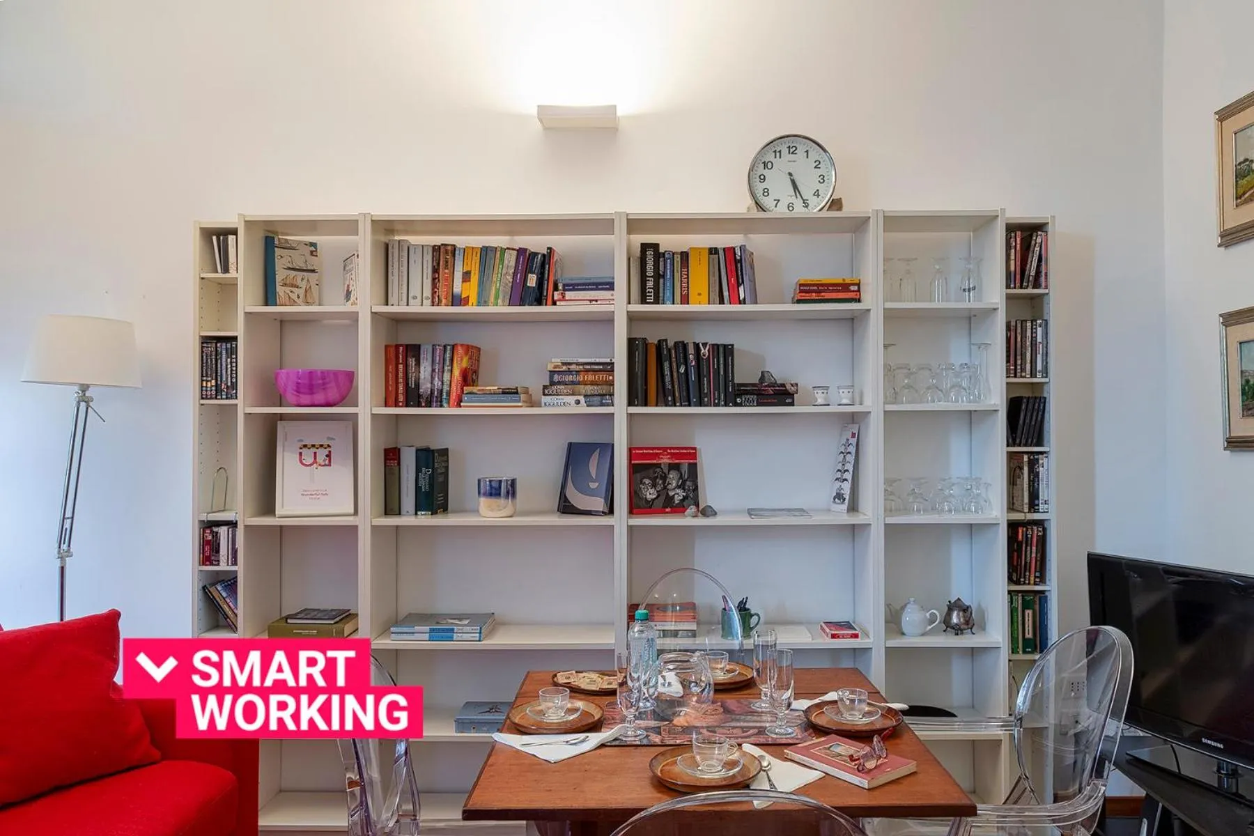 Living room in Cozy Family Apartment in Castelletto by Wonderful Italy