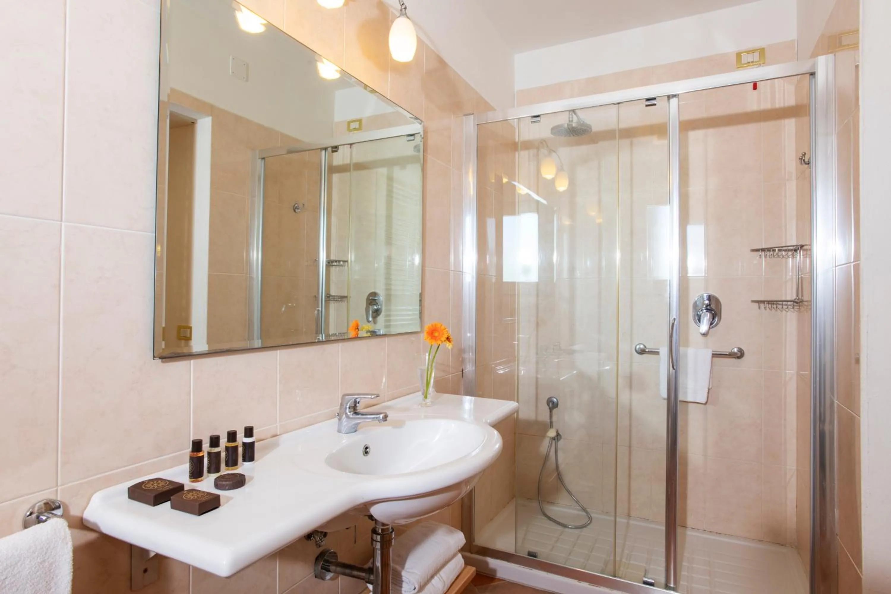 Bathroom in Antica Fornace Relais by La Principina