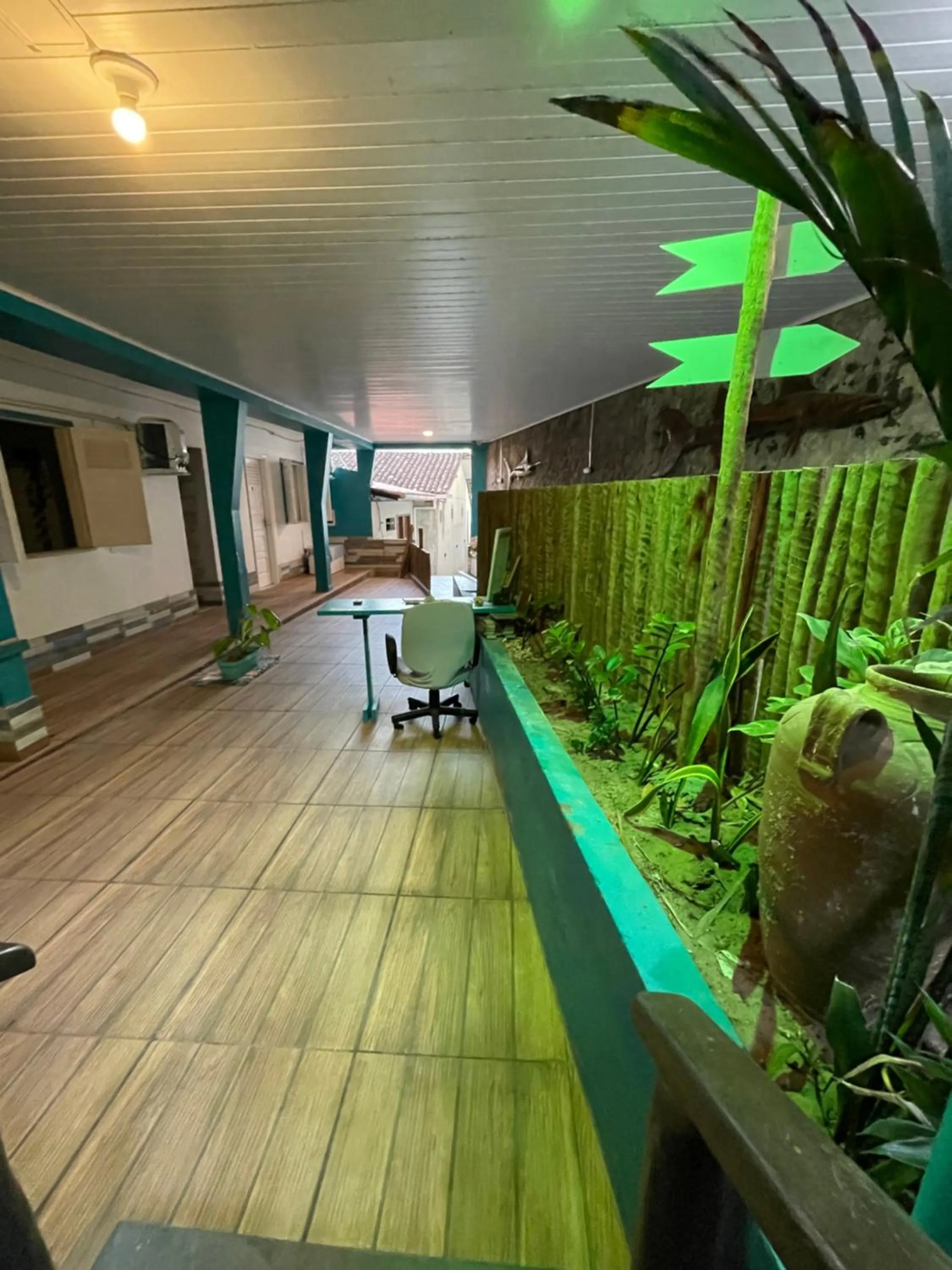 Patio in Pousada Nativo