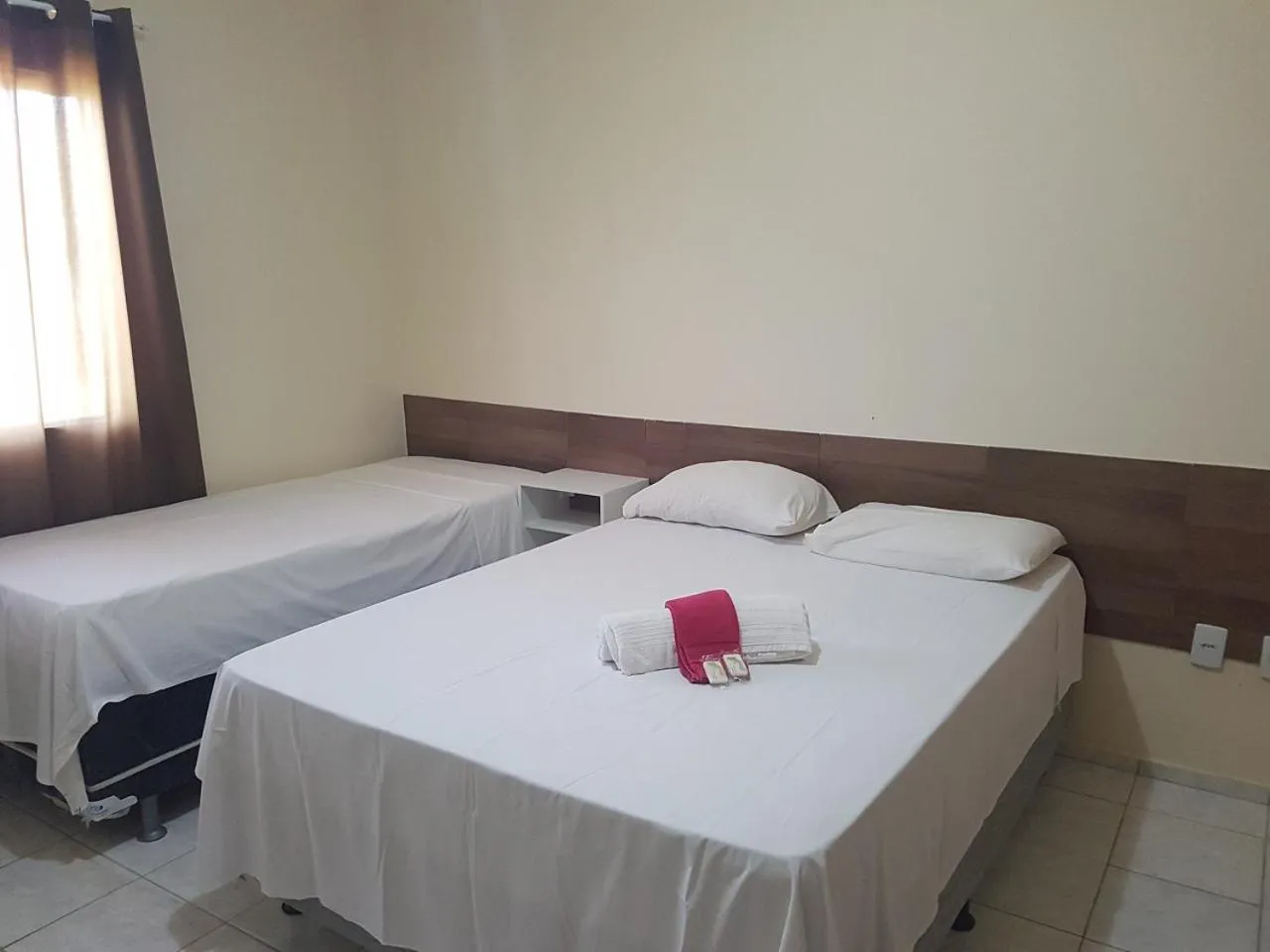 Bed in Pousada Águas do Piruí