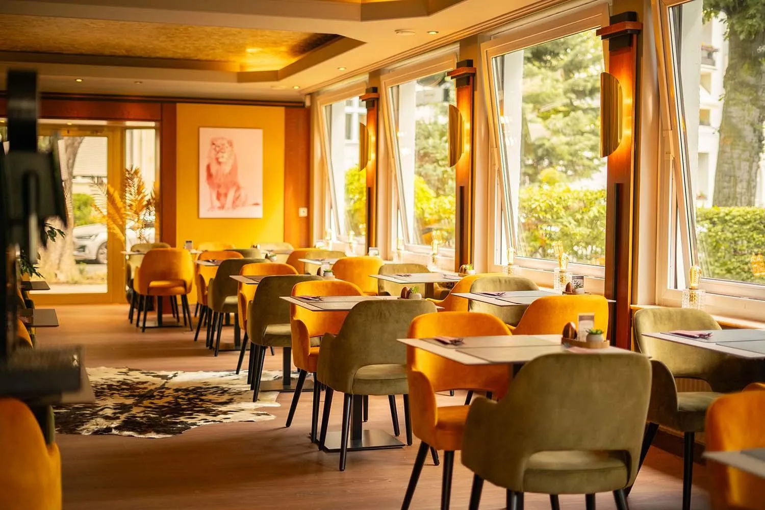 Restaurant/places to eat in Bernstein Hotel Villa Kastania