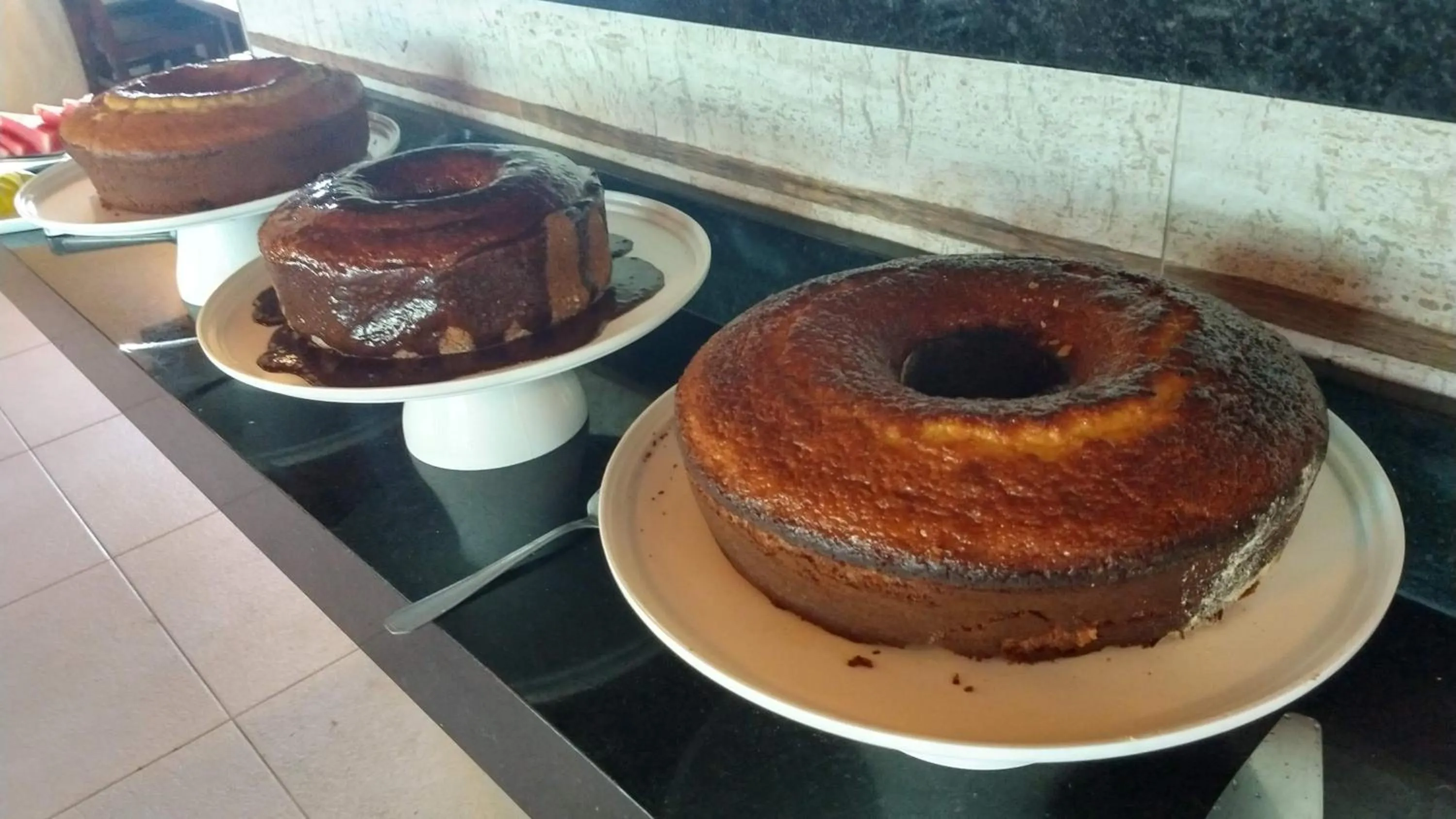 Buffet breakfast in Pousada Vistazul - Pé na Areia - Piscina Climatizada