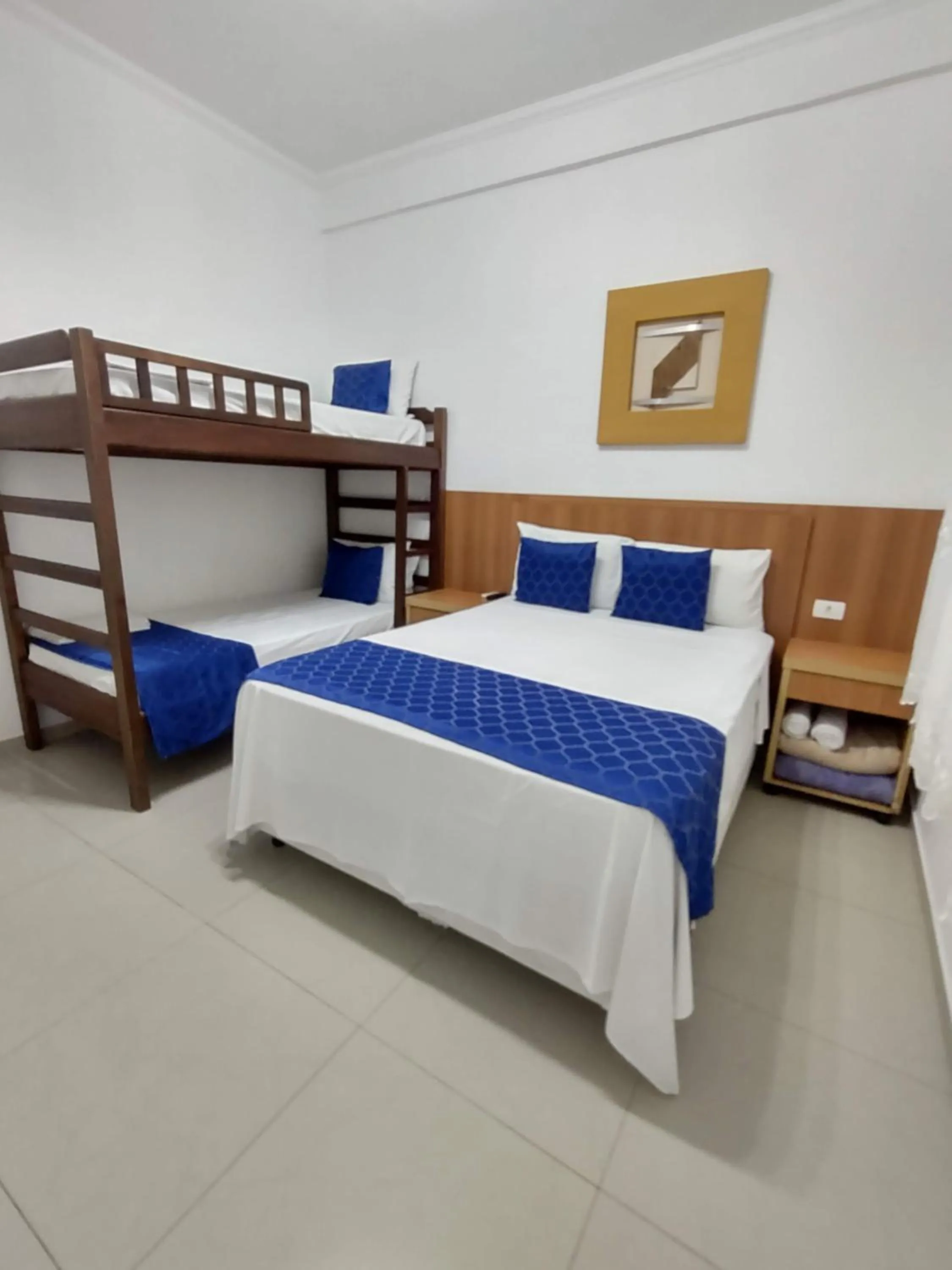 Bed in Pousada Vistazul - Pé na Areia - Piscina Climatizada