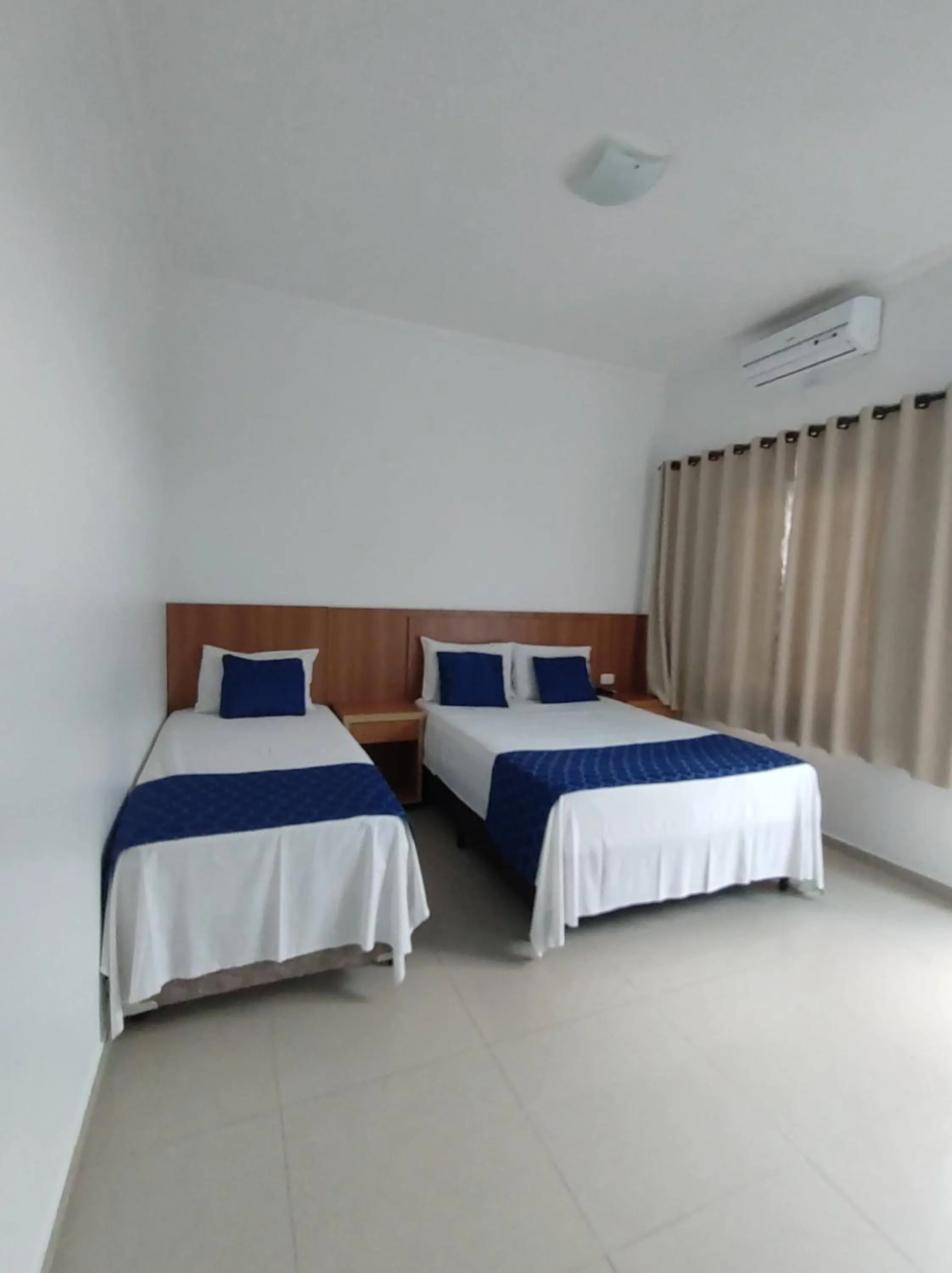 Bed in Pousada Vistazul - Pé na Areia - Piscina Climatizada