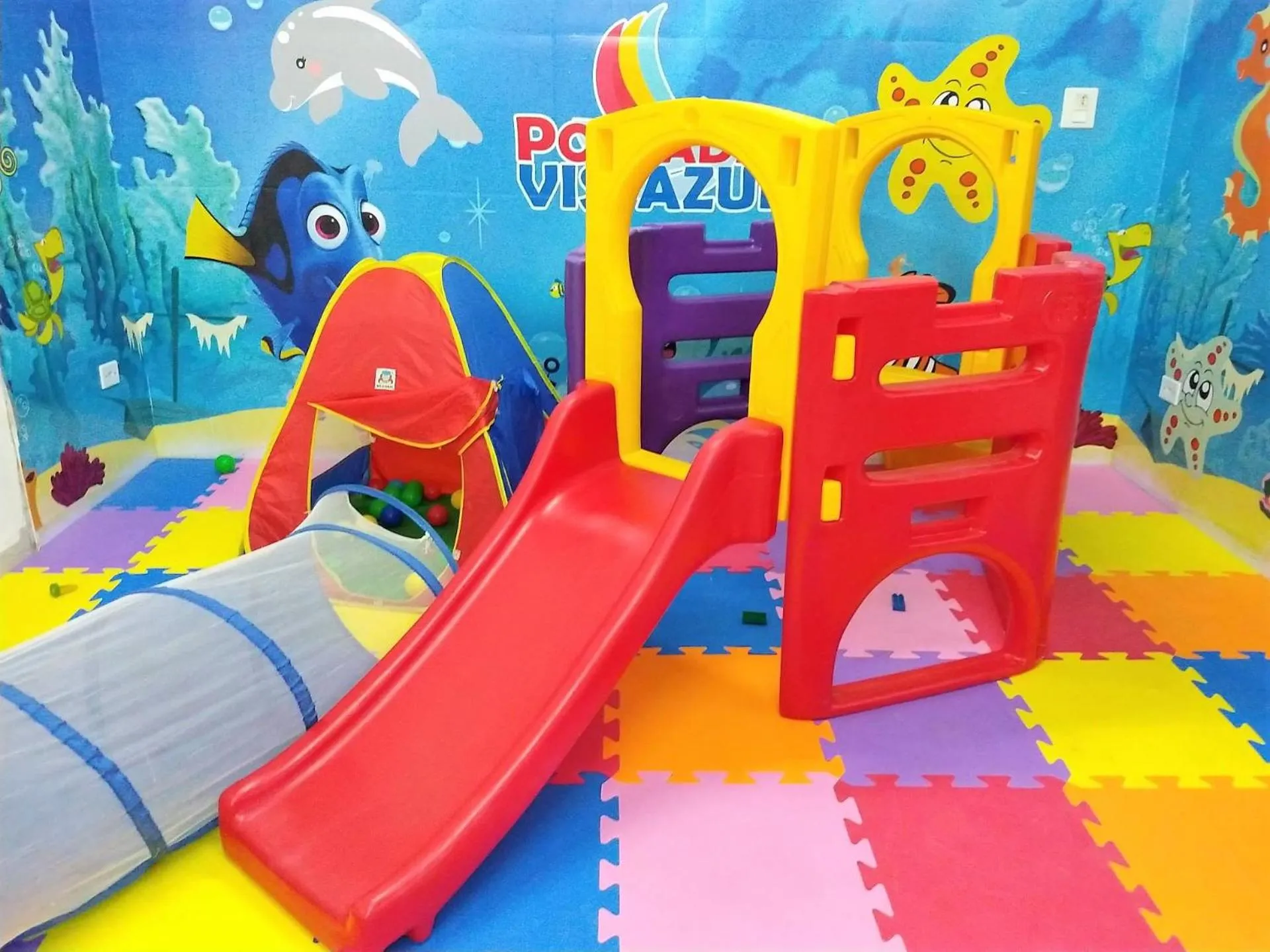 Kids's club in Pousada Vistazul - Pé na Areia - Piscina Climatizada