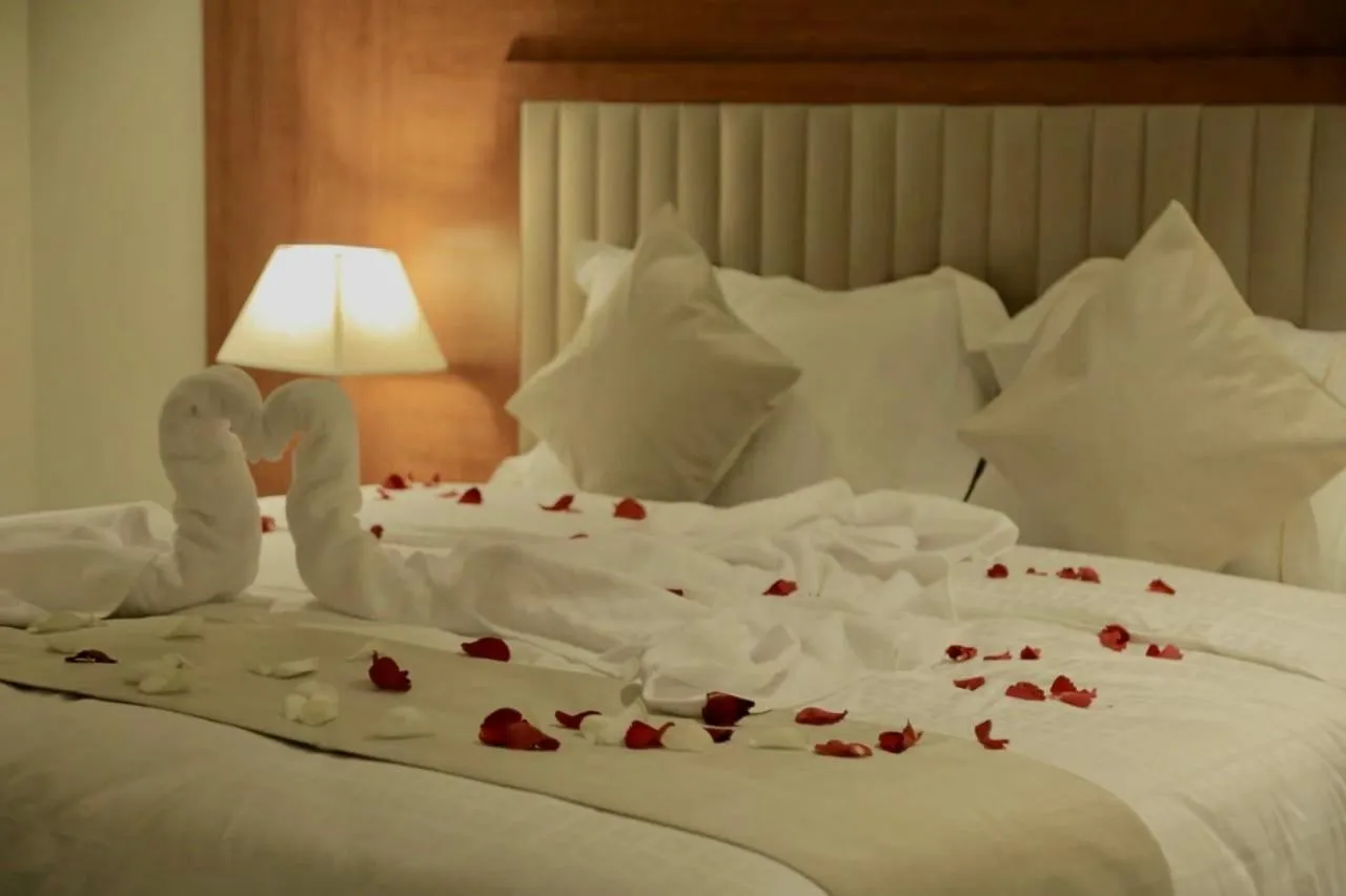 Bed in Amaken Aparthotel