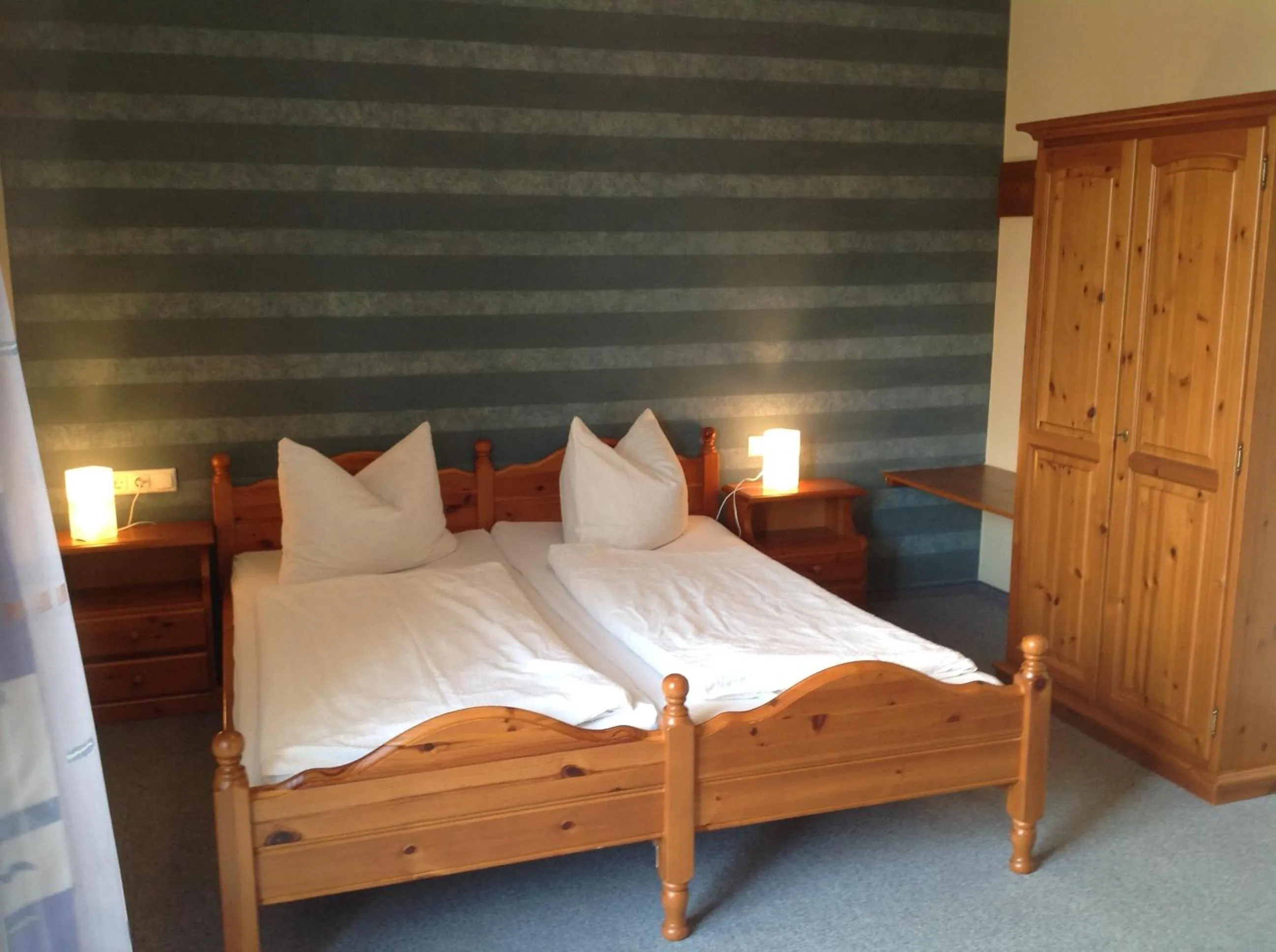 Bed in Gasthof Oberer Wirt