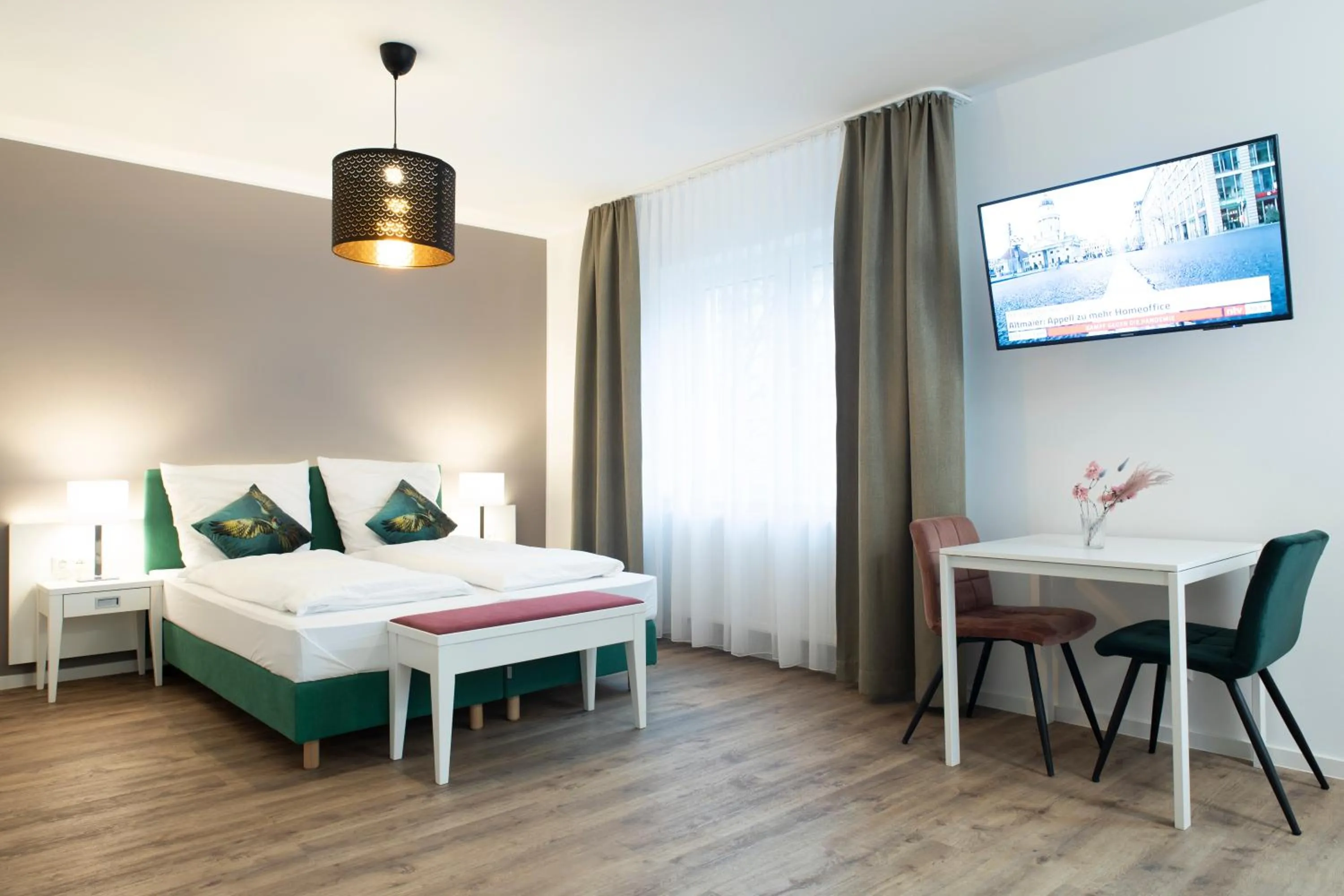 Bed in Villa am Bahnhof in Fulda