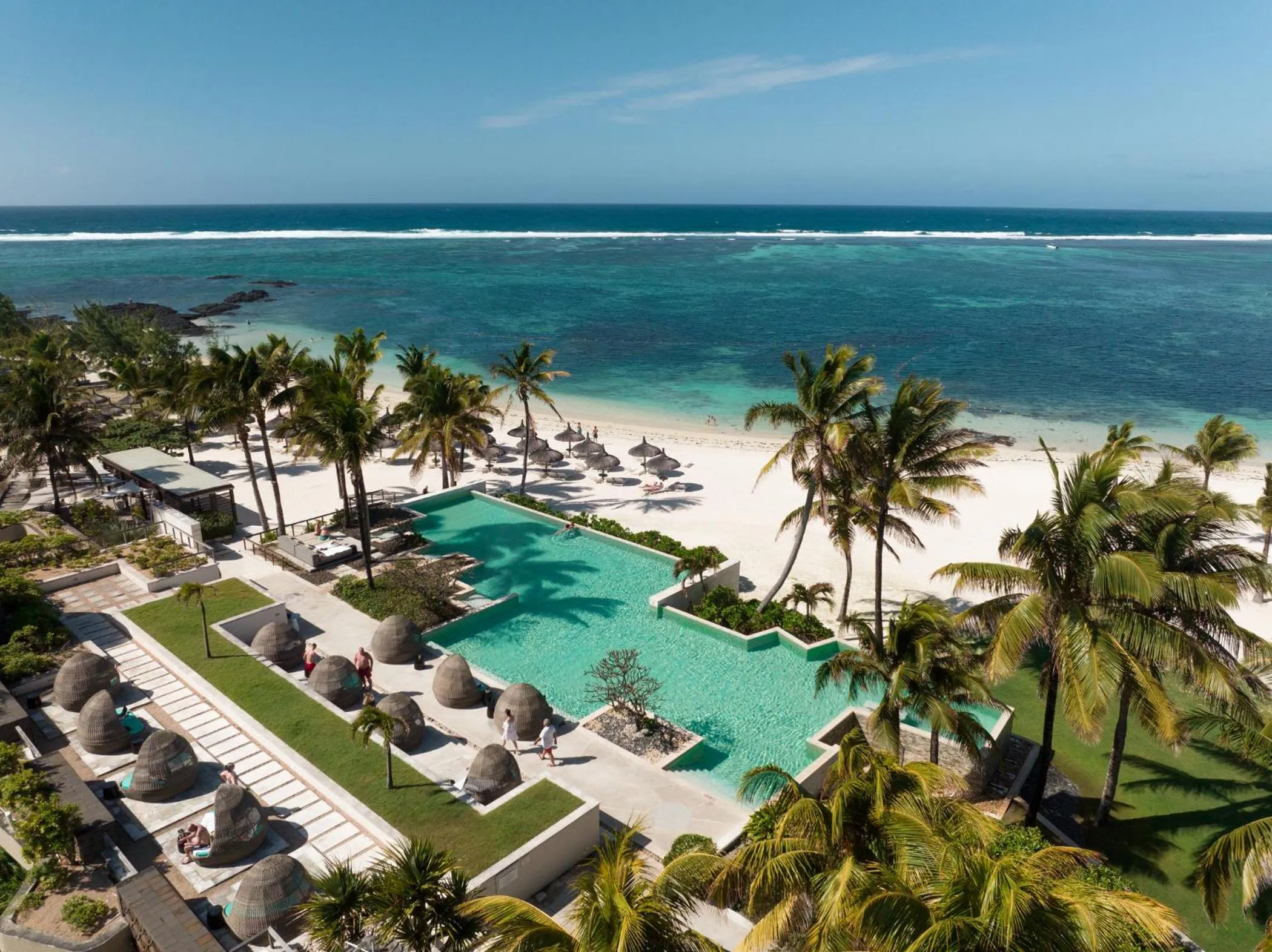 Beach in Long Beach Mauritius