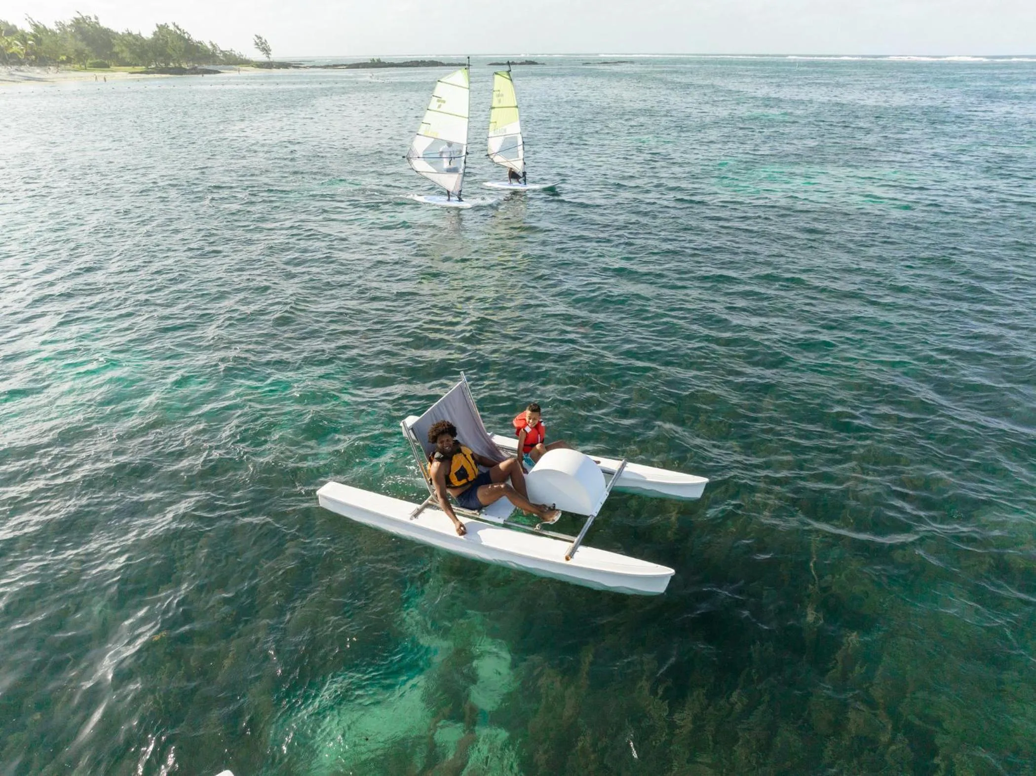 Beach in Long Beach Mauritius
