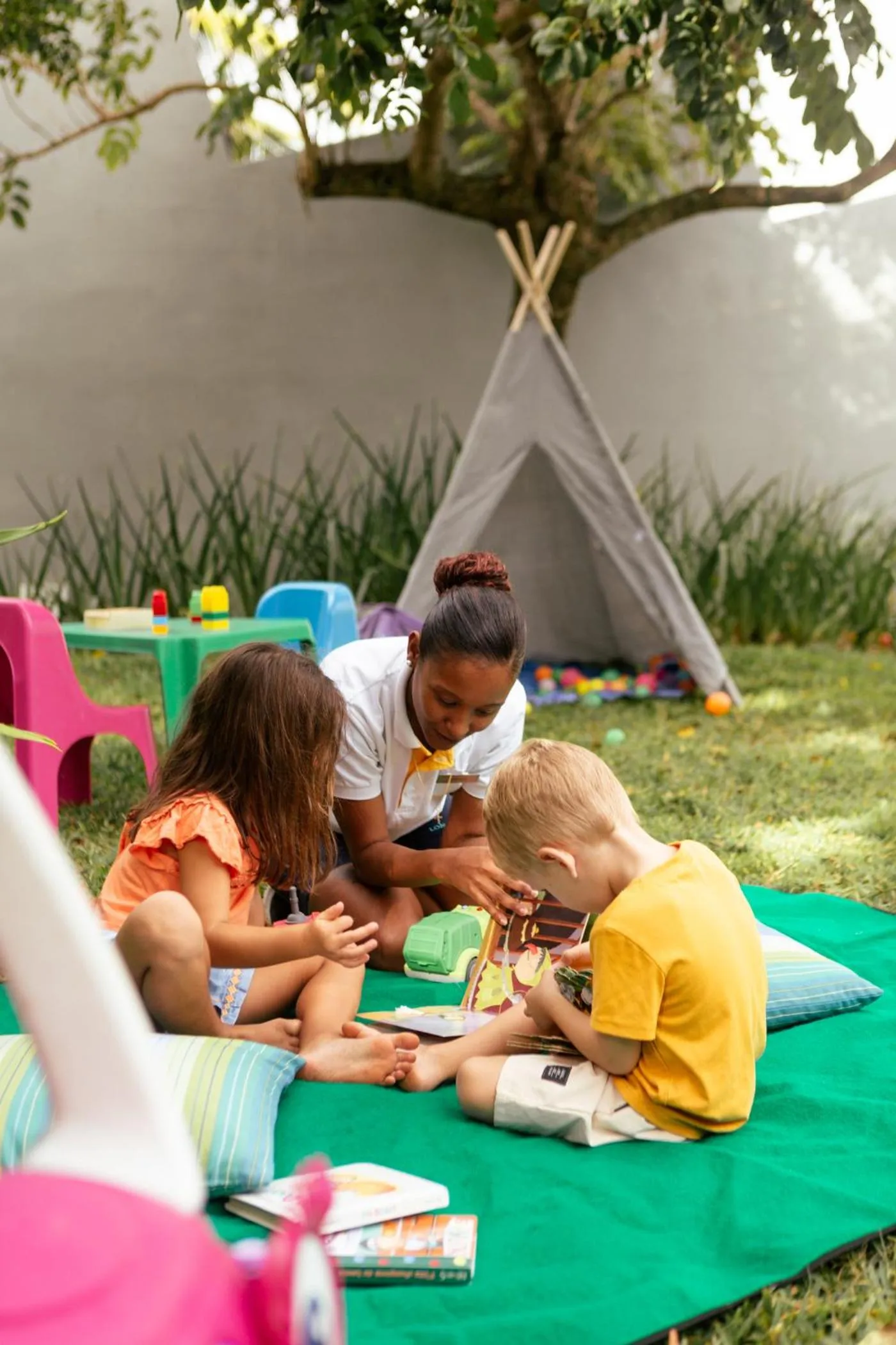 Kids's club in Long Beach Mauritius