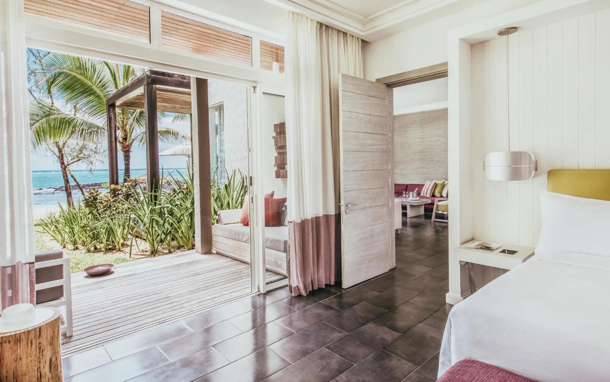 Bed in Long Beach Mauritius