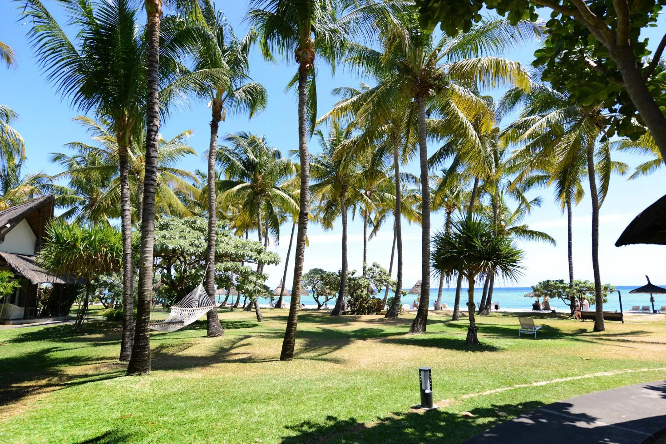 Natural landscape in La Pirogue Mauritius