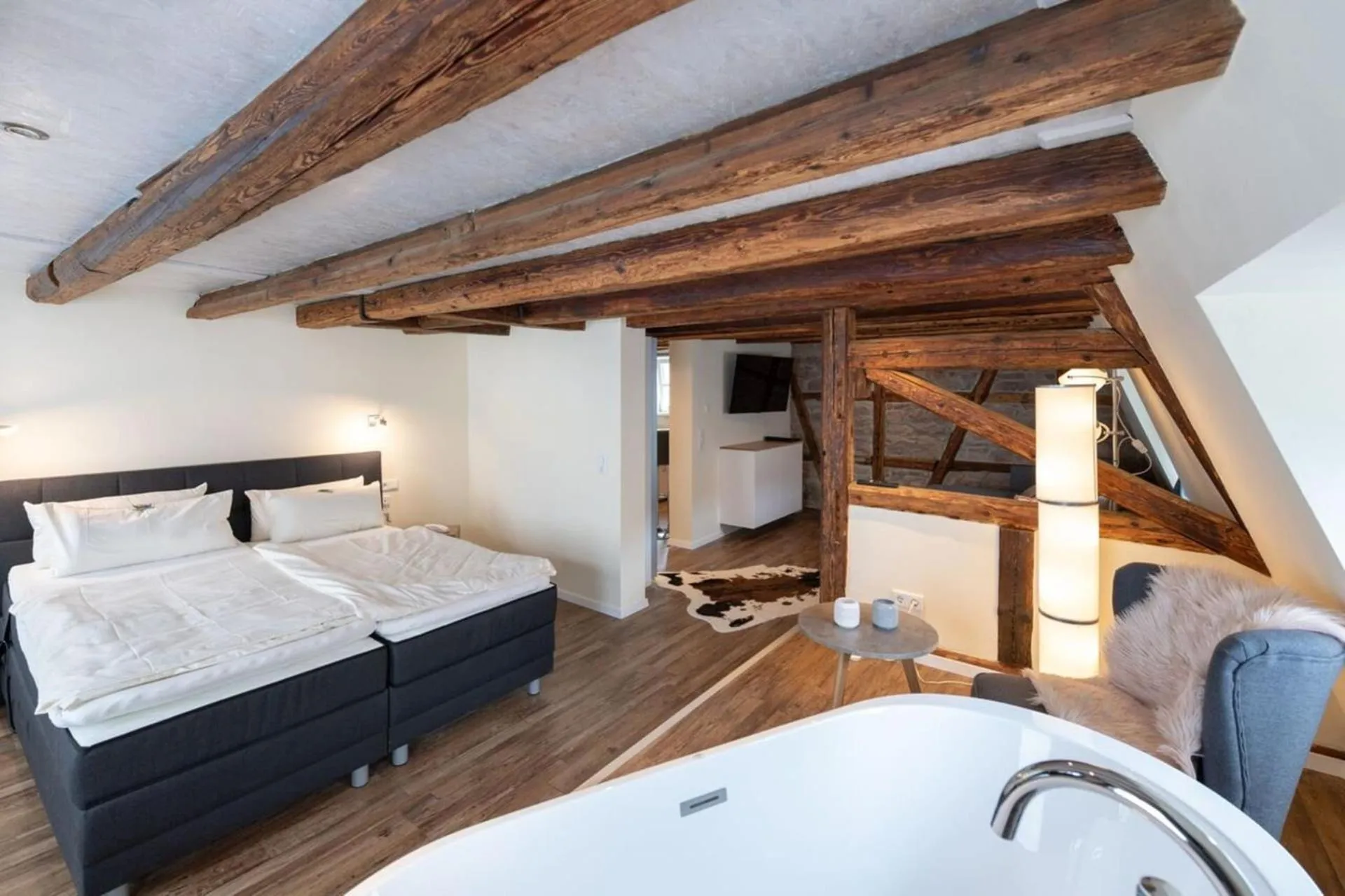 Bed in Flair Hotel Hopfengarten