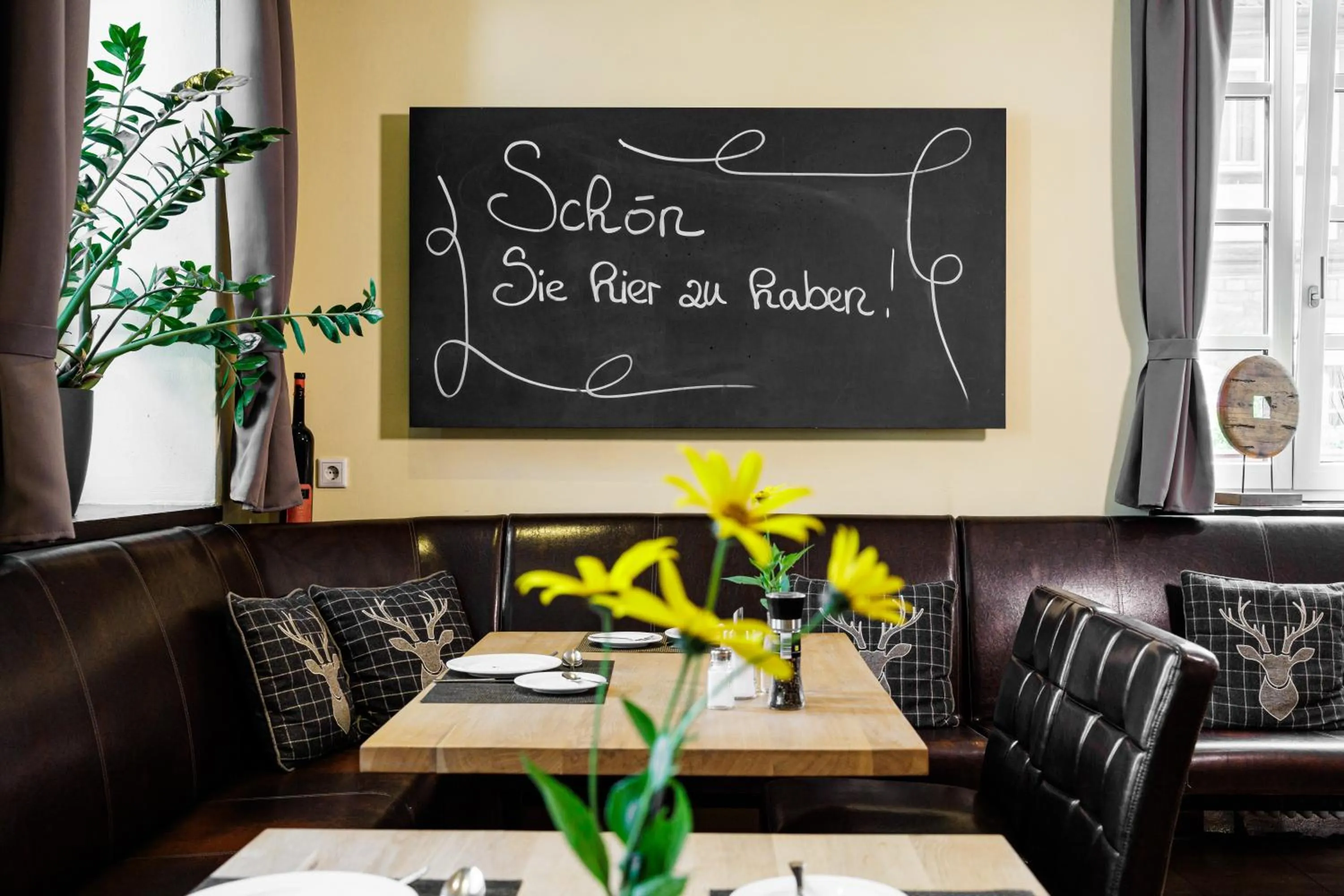 Restaurant/places to eat in Flair Hotel Hopfengarten