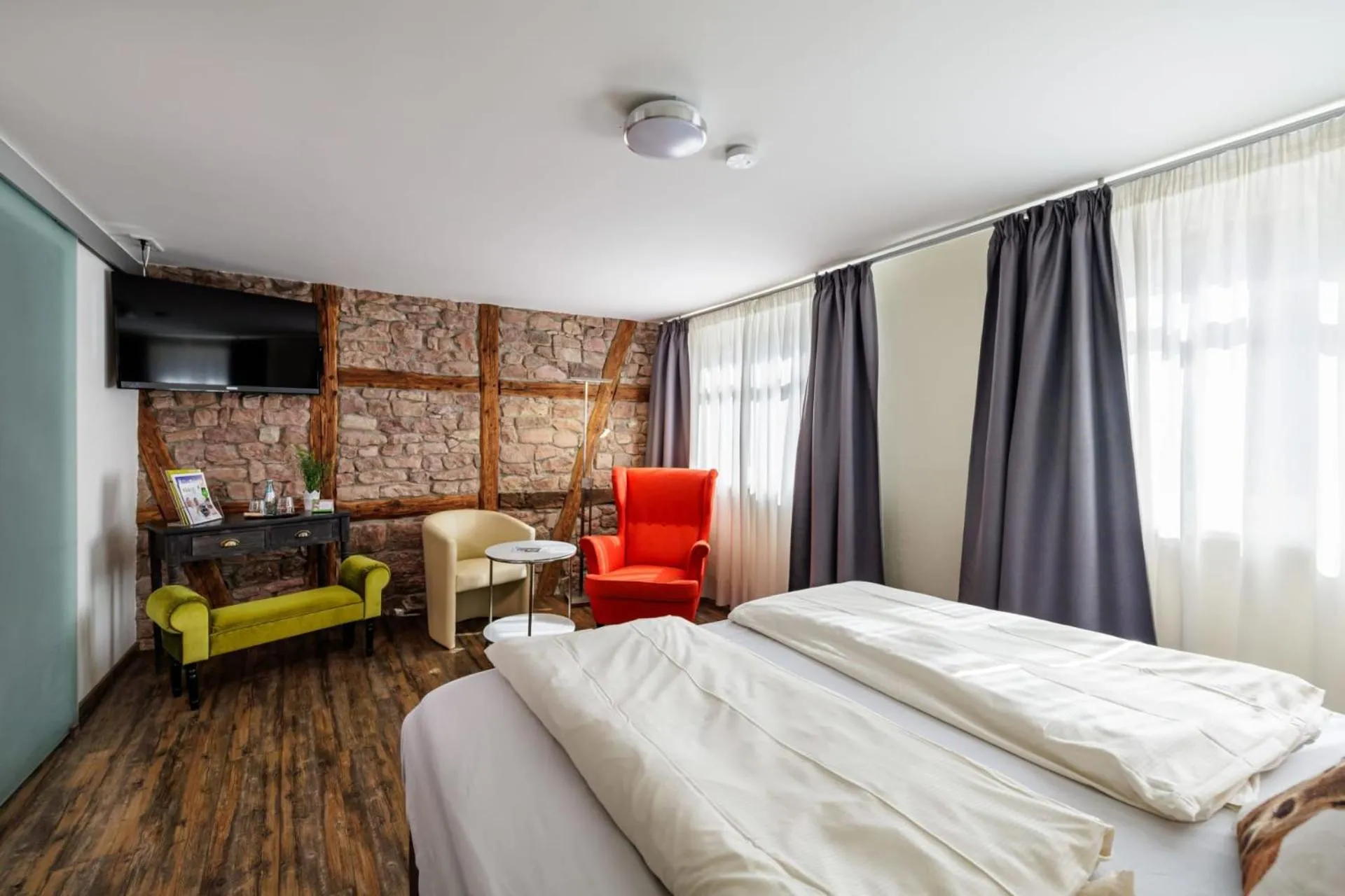 Bed in Flair Hotel Hopfengarten