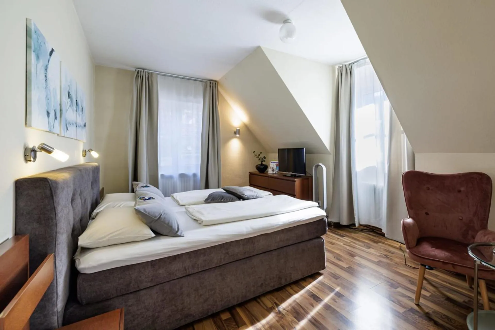 Bed in Flair Hotel Hopfengarten