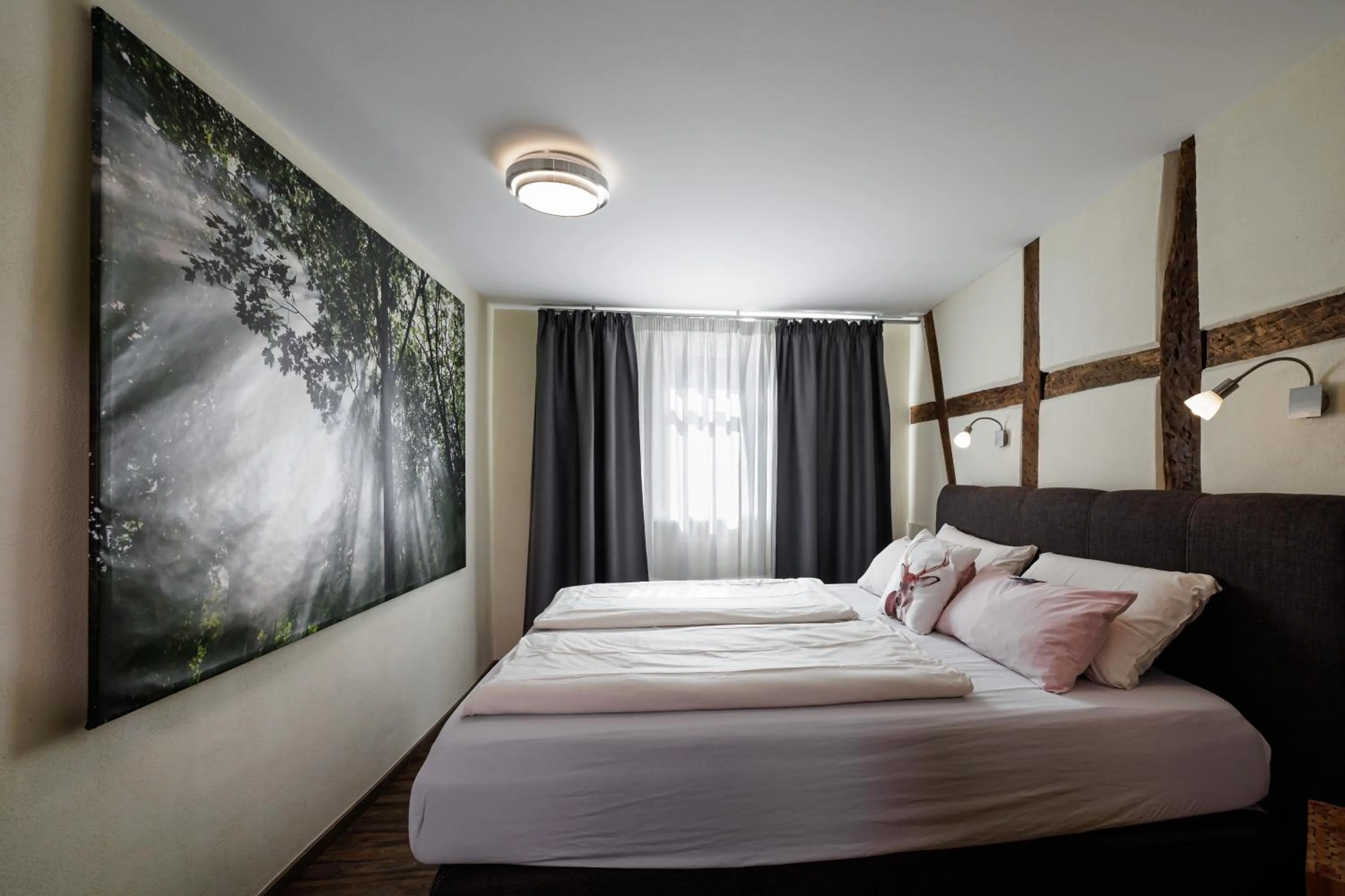 Bed in Flair Hotel Hopfengarten