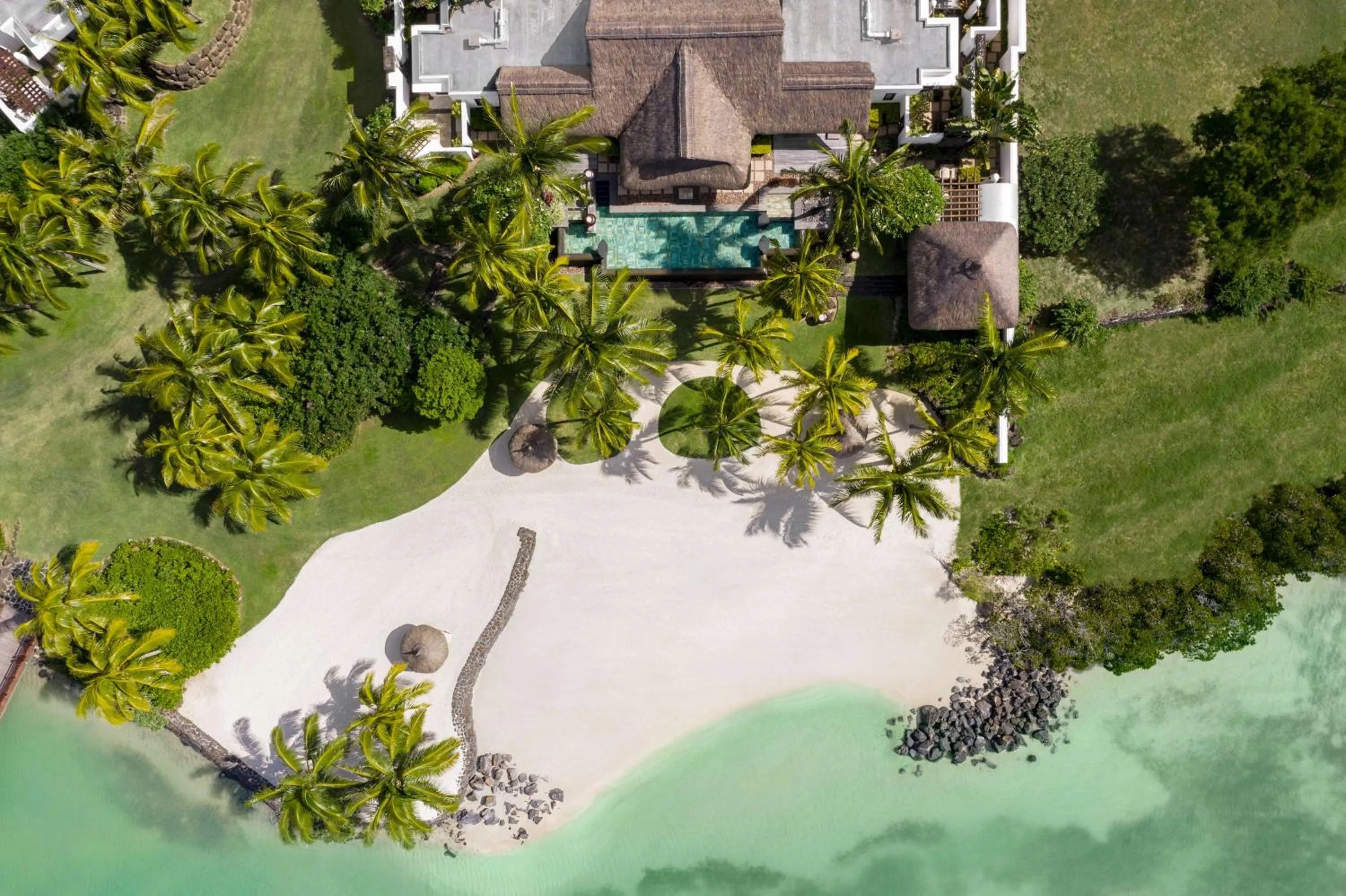 Property building in Shangri-La Le Touessrok, Mauritius