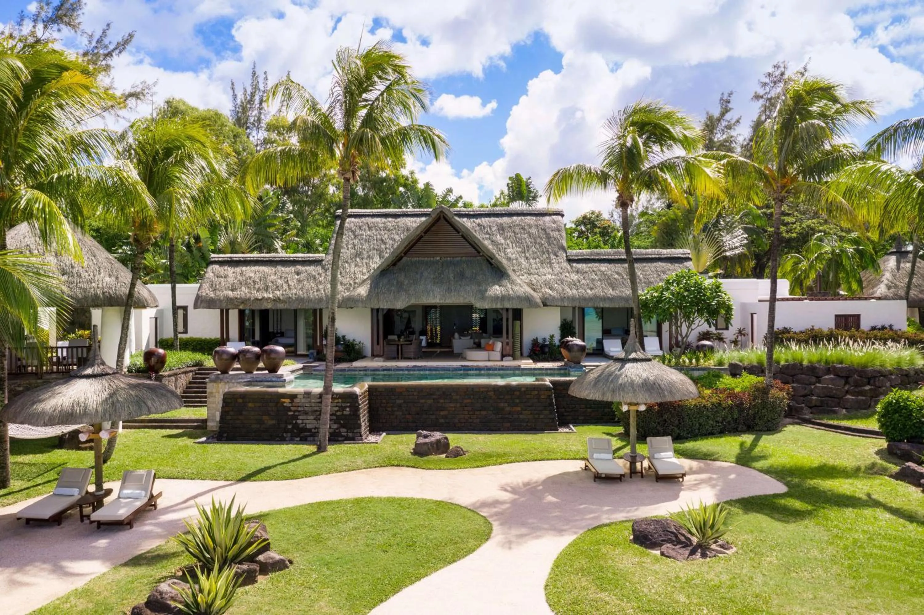 Property building in Shangri-La Le Touessrok, Mauritius