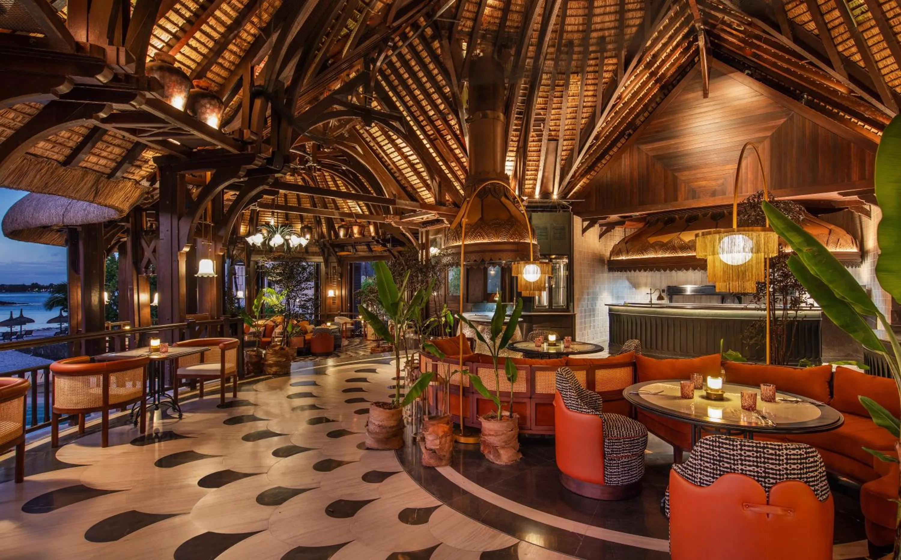 Restaurant/places to eat in Shangri-La Le Touessrok, Mauritius