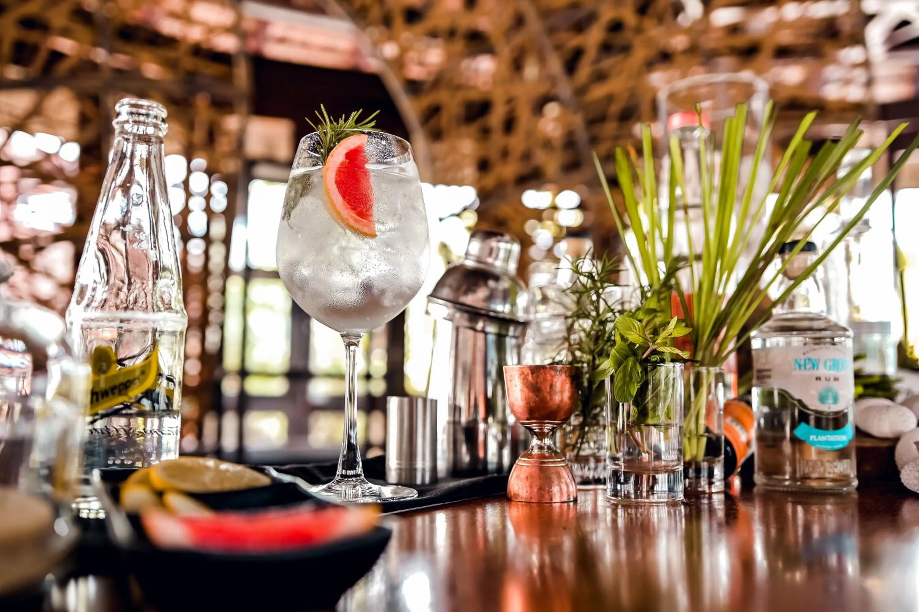 Drinks in Shangri-La Le Touessrok, Mauritius