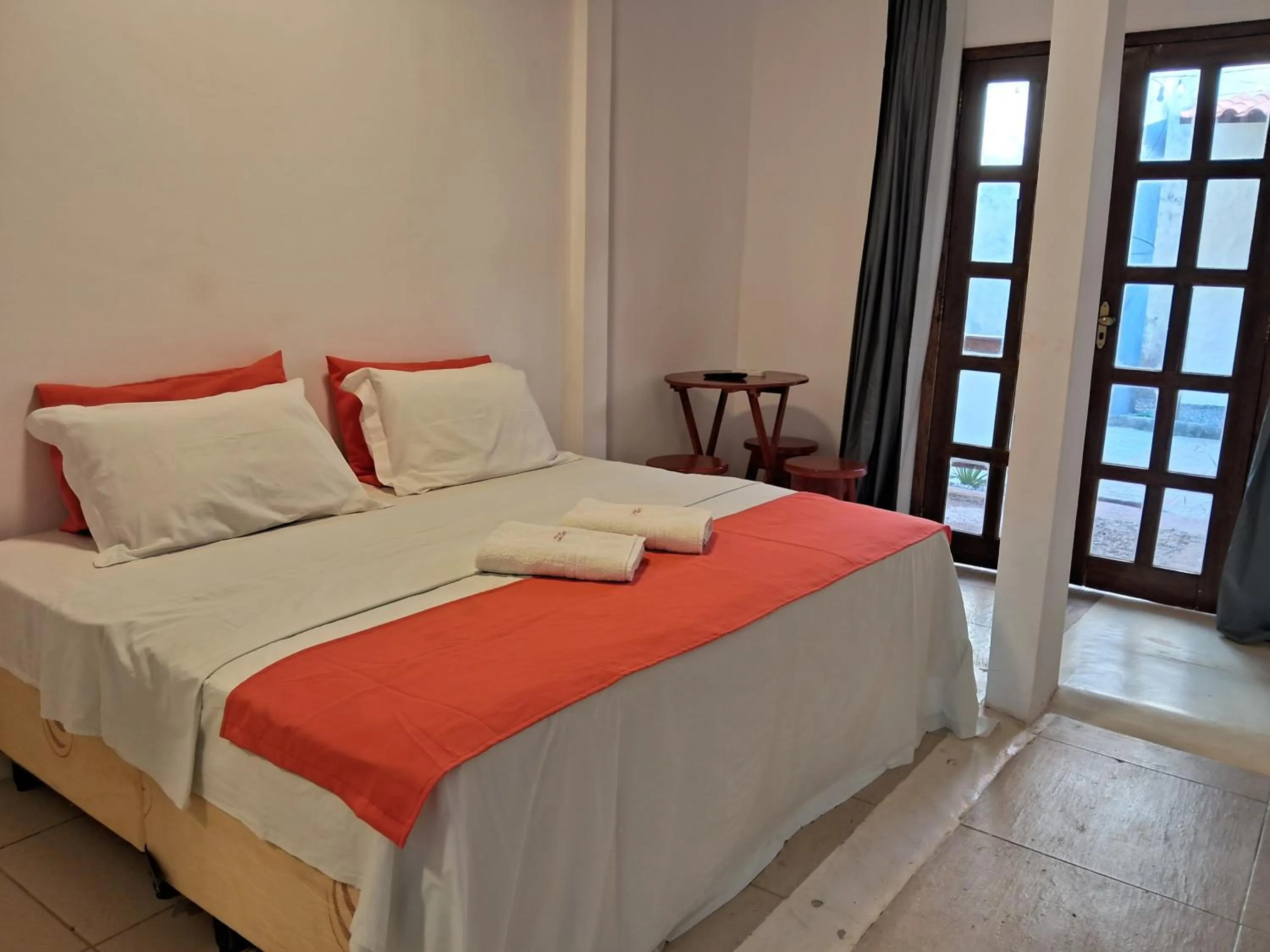 Bed in Pousada Barra Vento