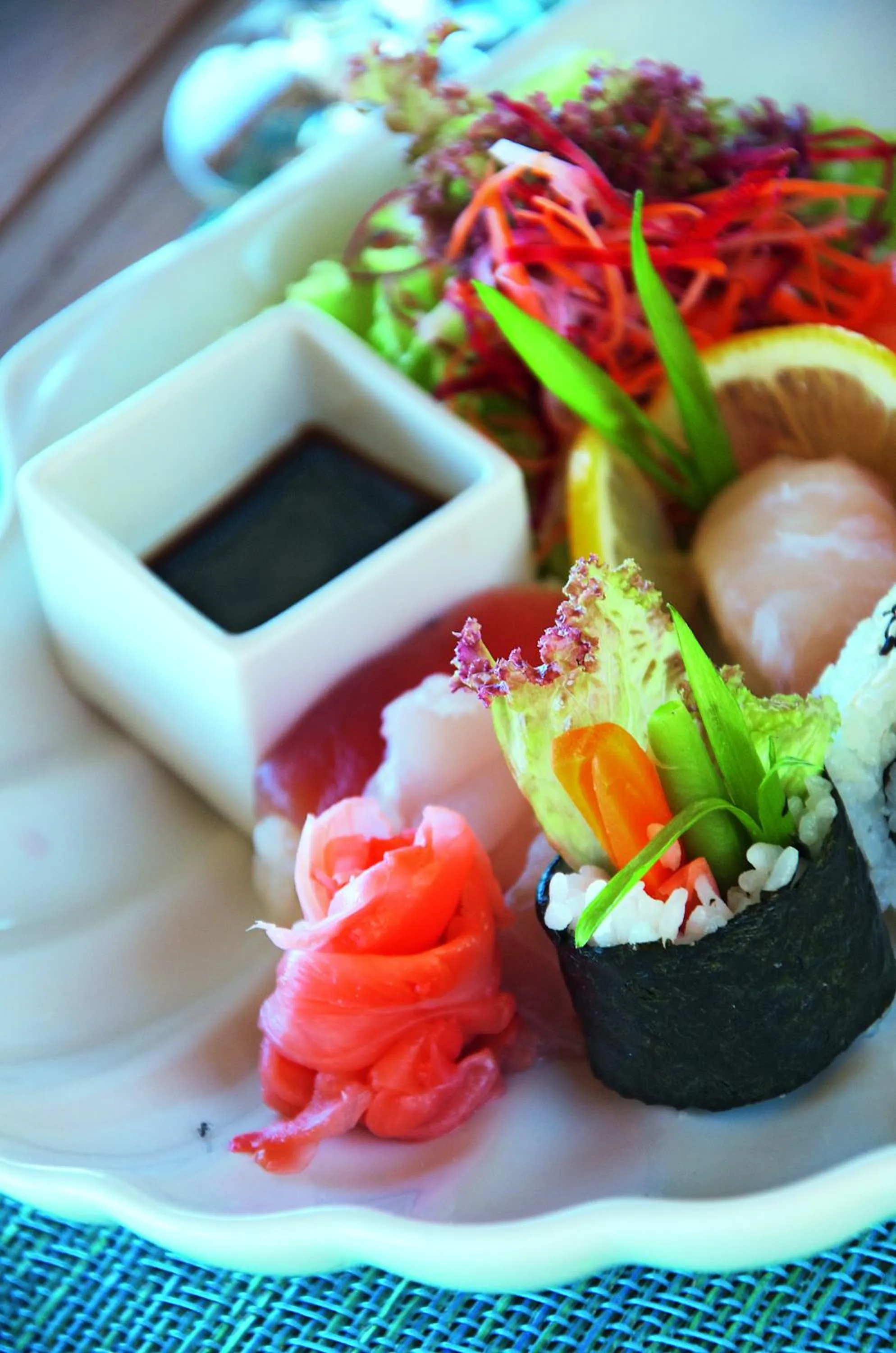 Food close-up in Ambre - Adults only