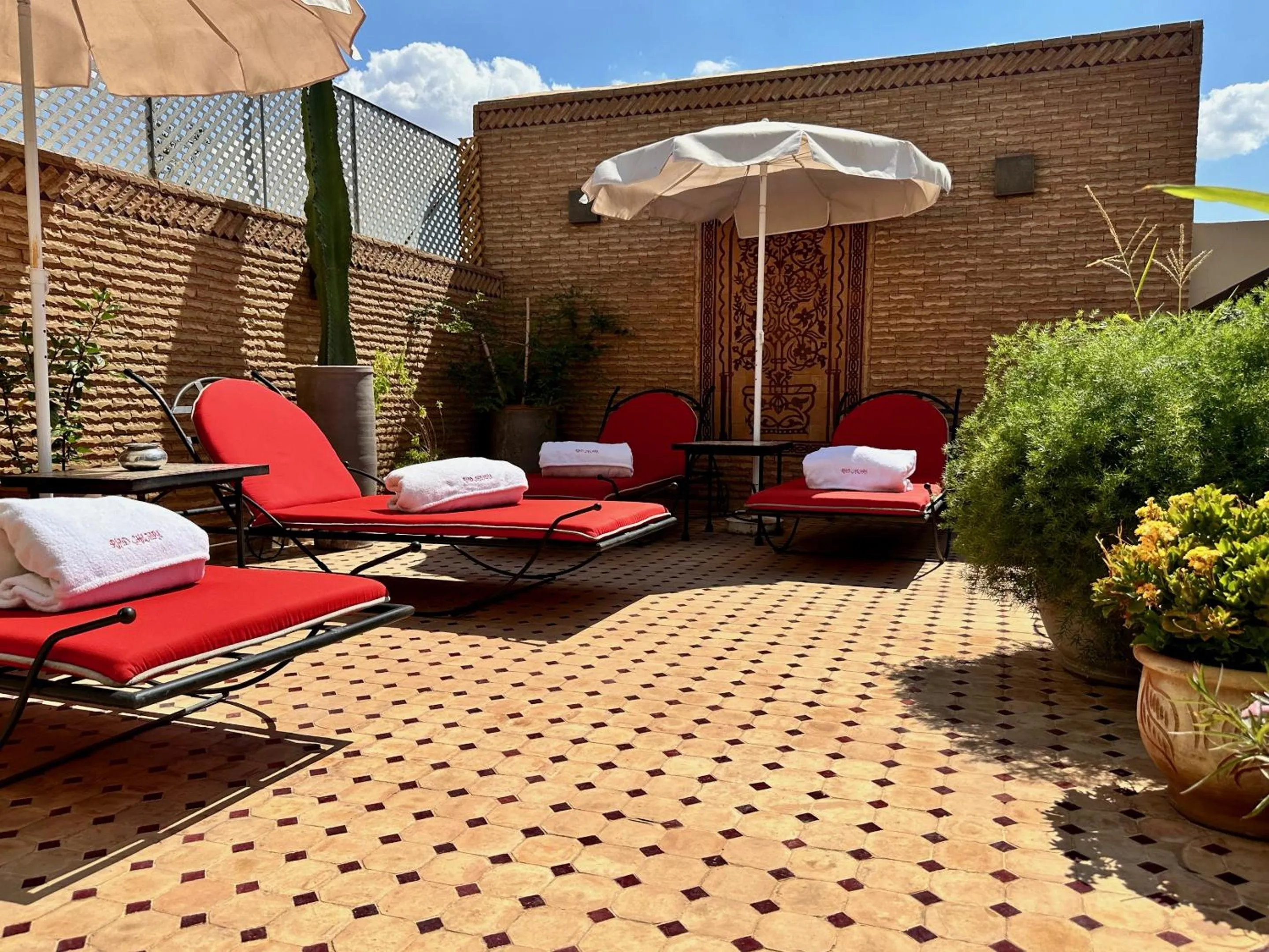 Patio in RIAD SHAJARA