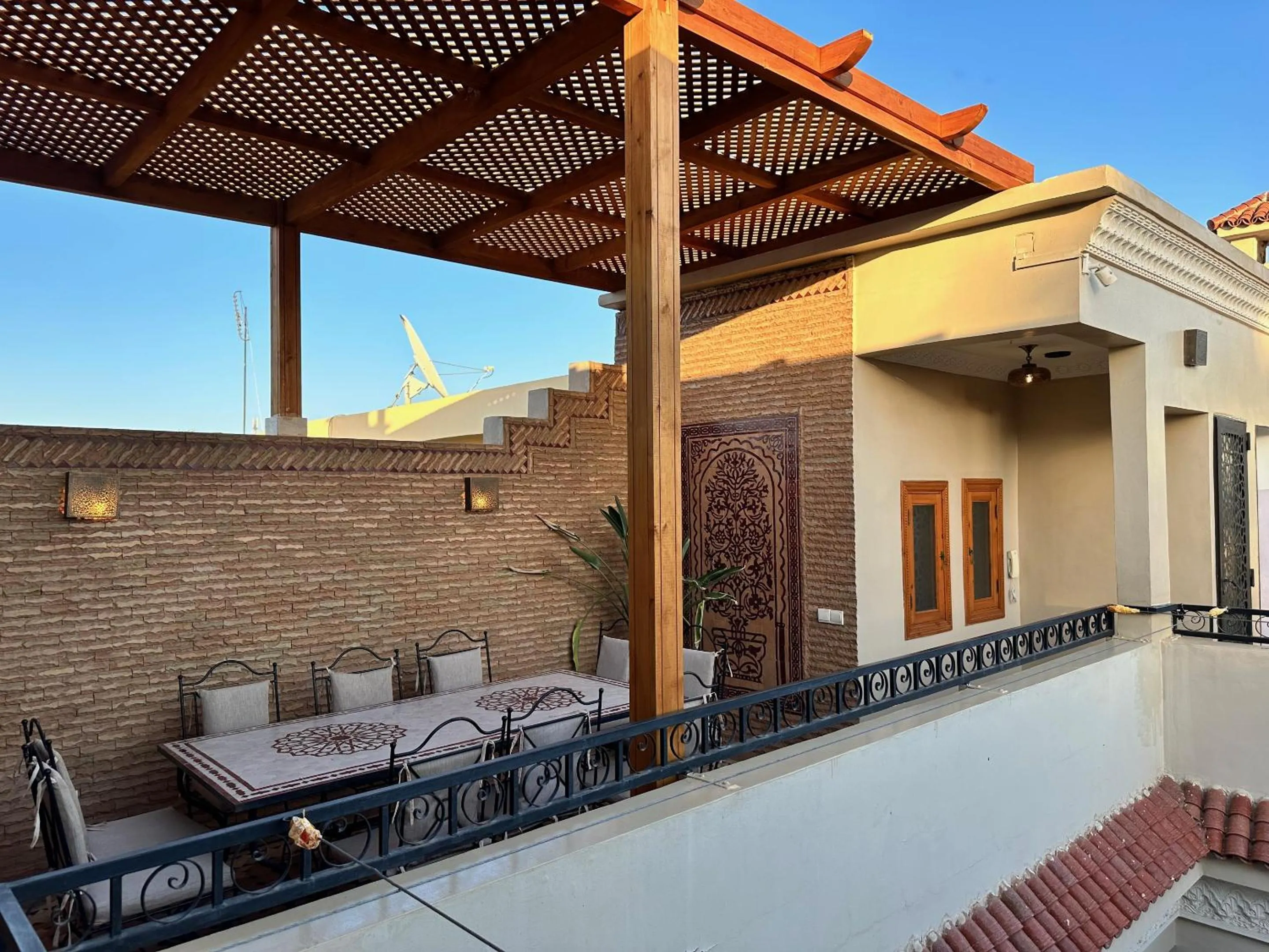 Patio in RIAD SHAJARA