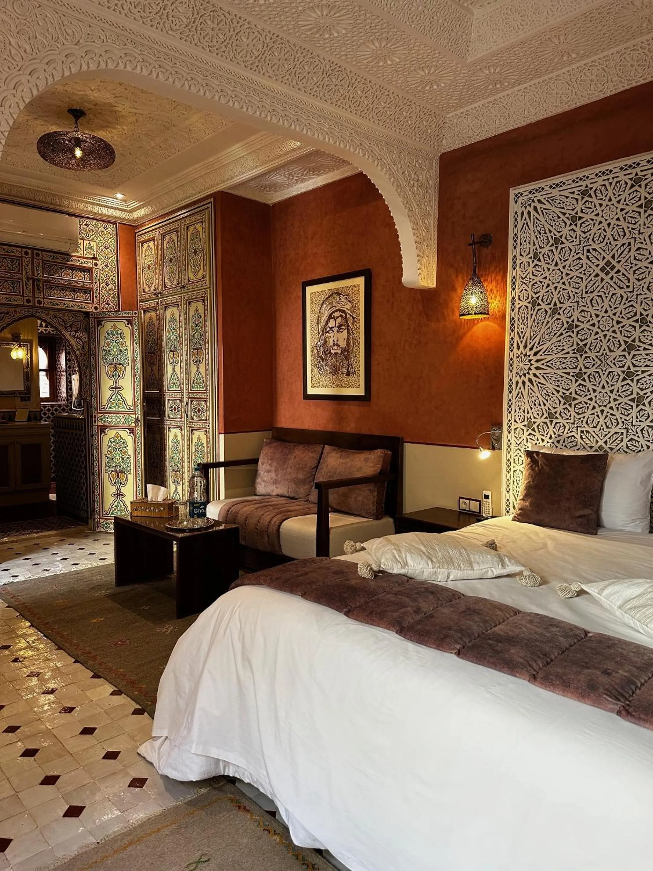 Suite with Pool View in RIAD SHAJARA