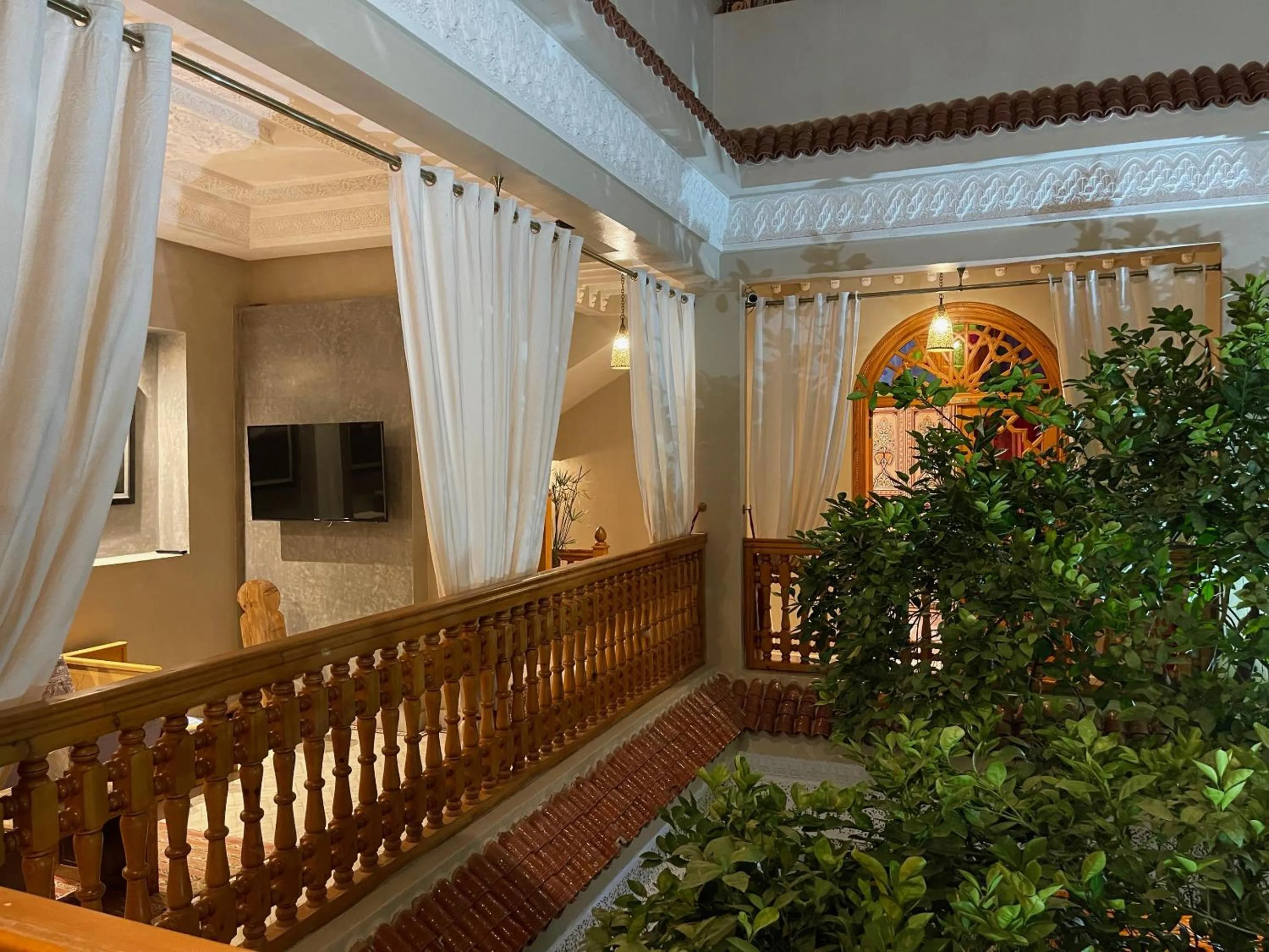 Living room in RIAD SHAJARA