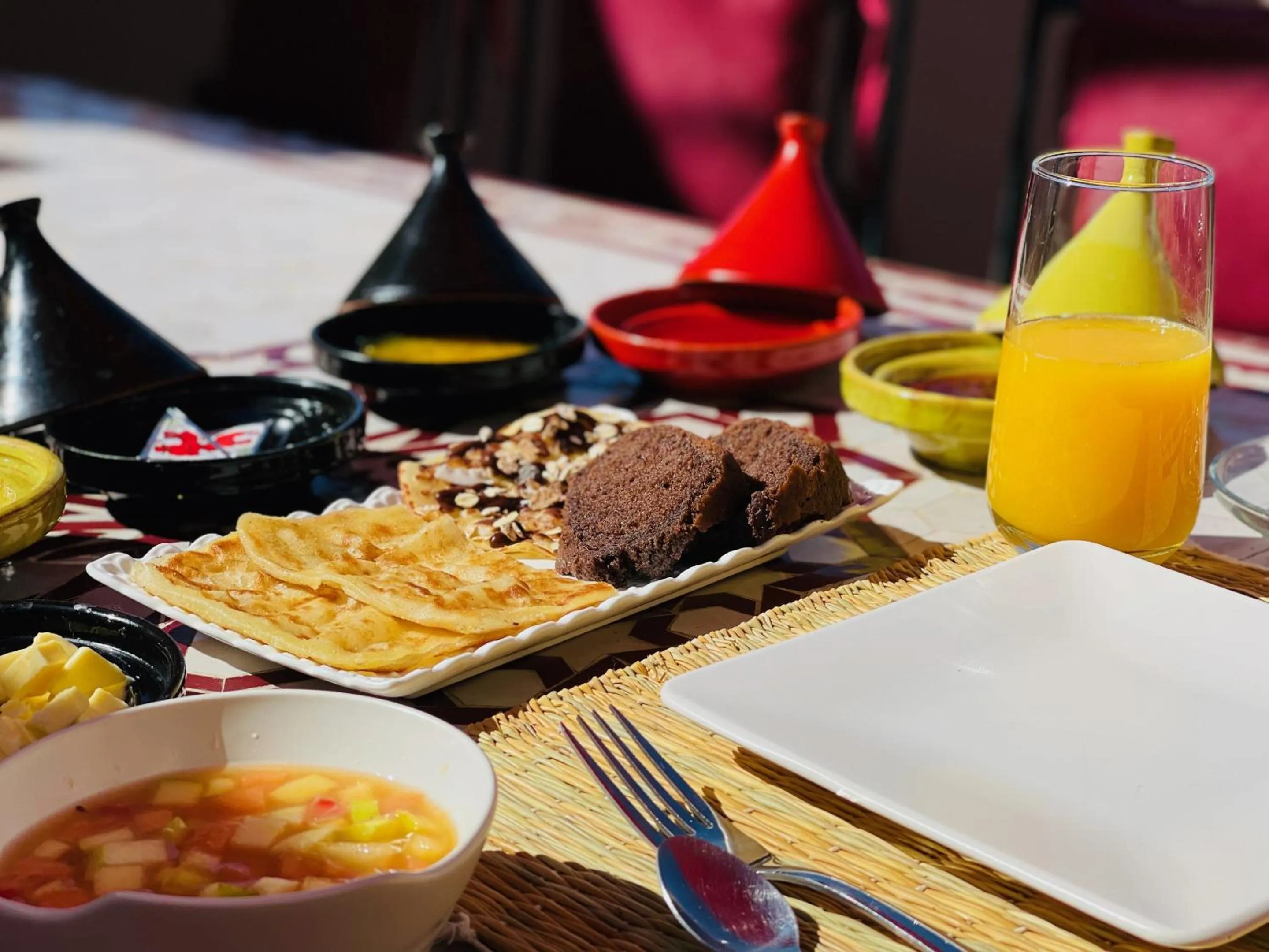 Breakfast in RIAD SHAJARA