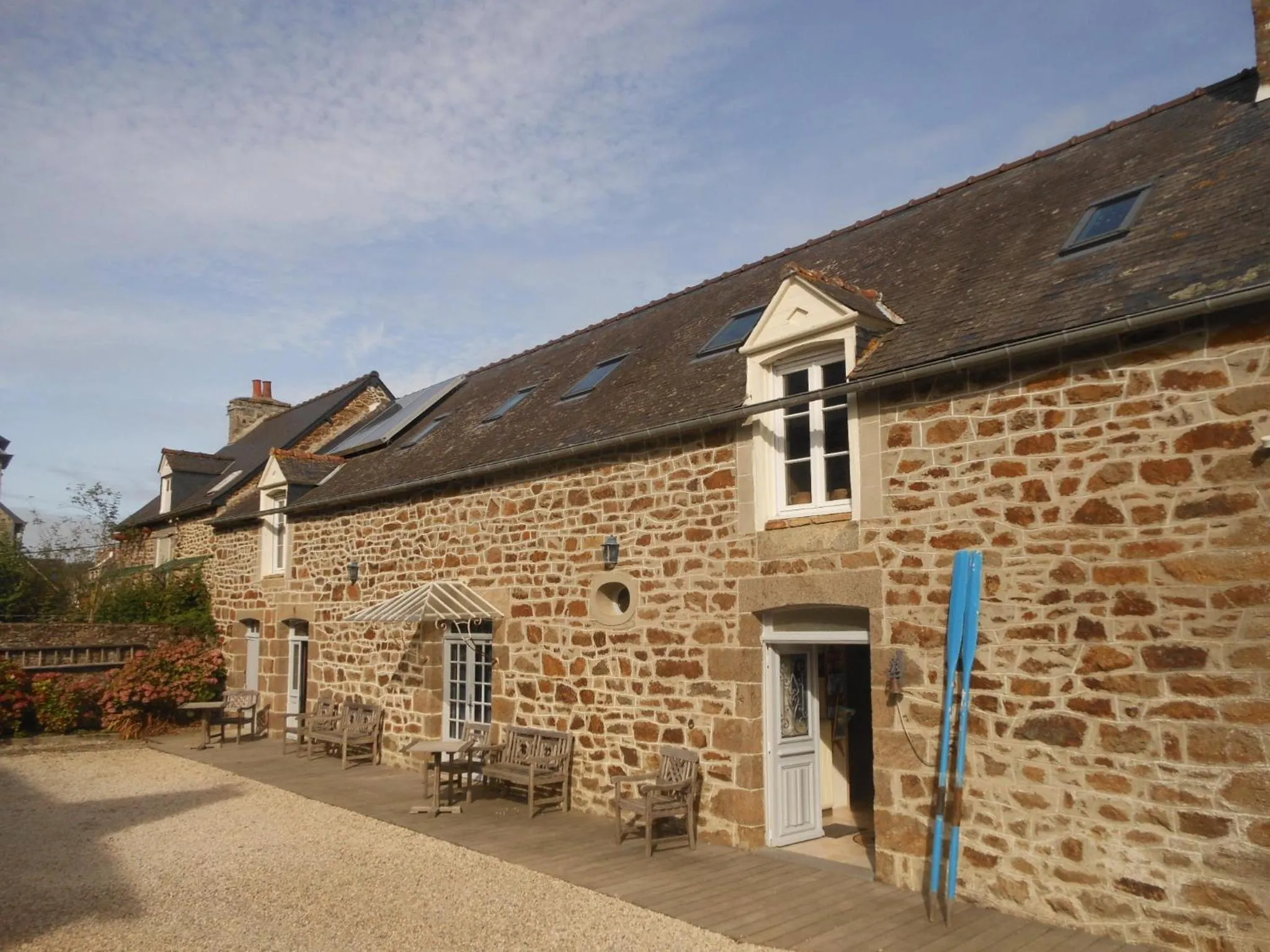 Patio in Le Jardin à Mordreuc