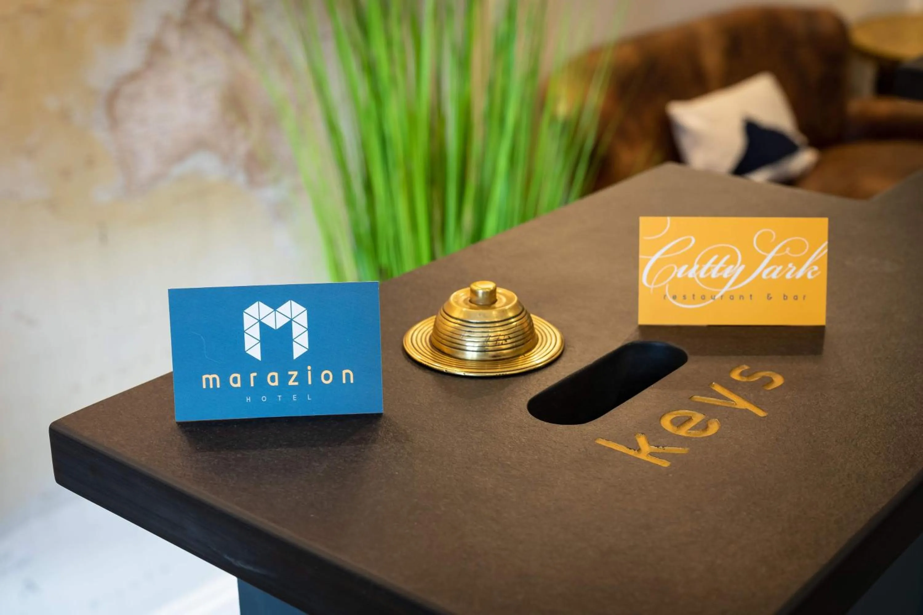 Logo/Certificate/Sign in Marazion Hotel