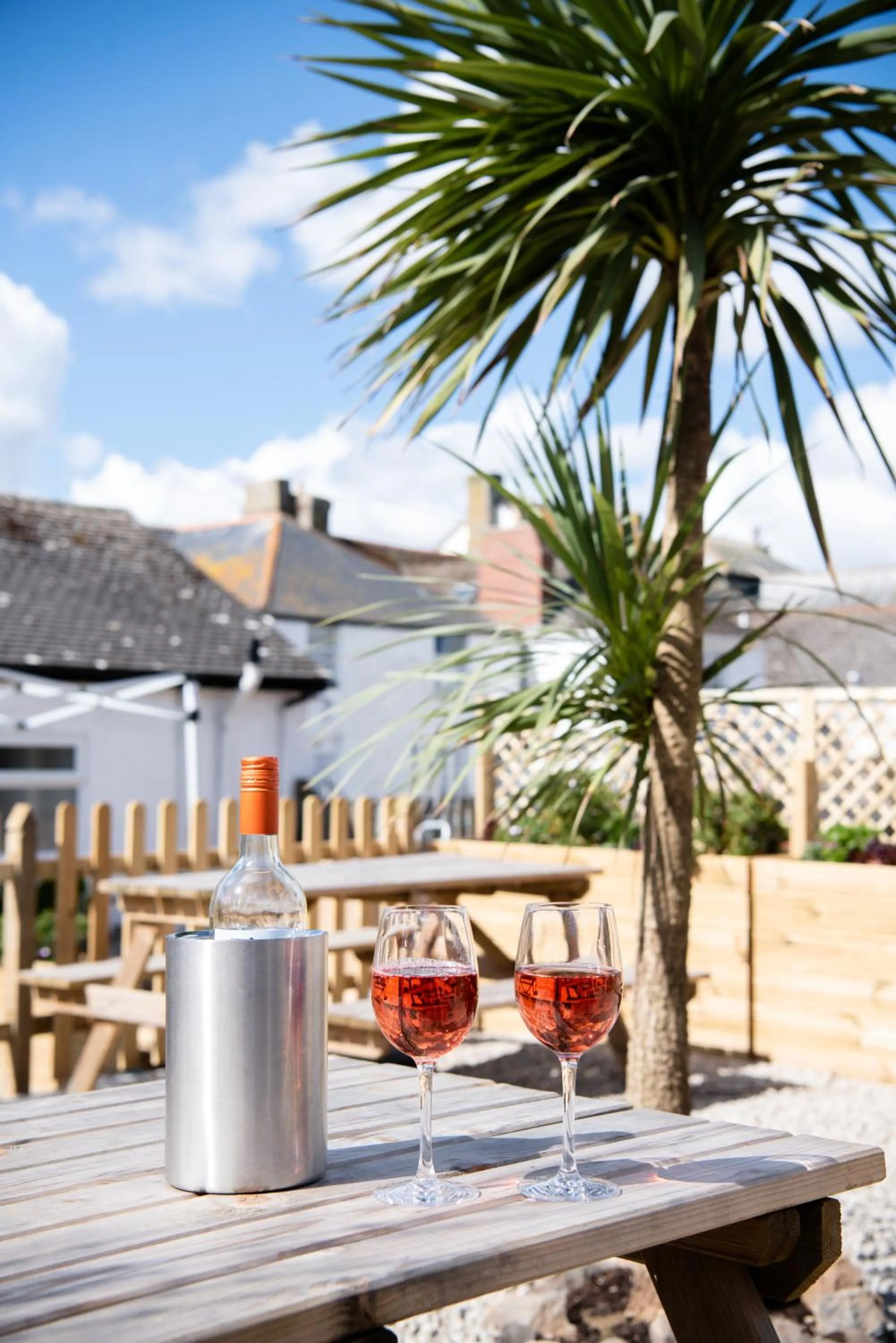 Patio in Marazion Hotel