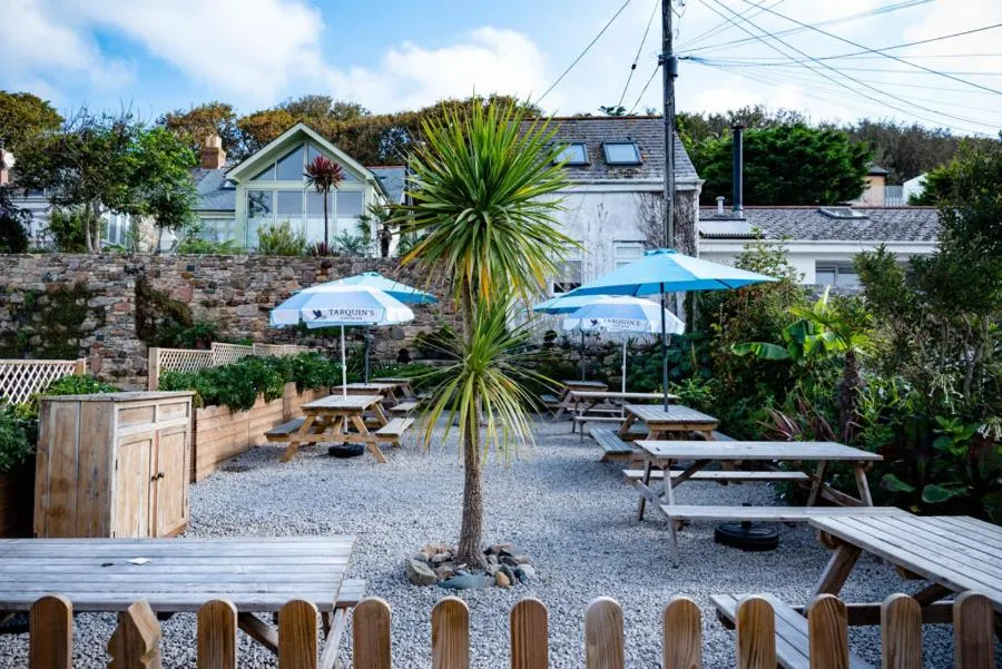 Patio in Marazion Hotel