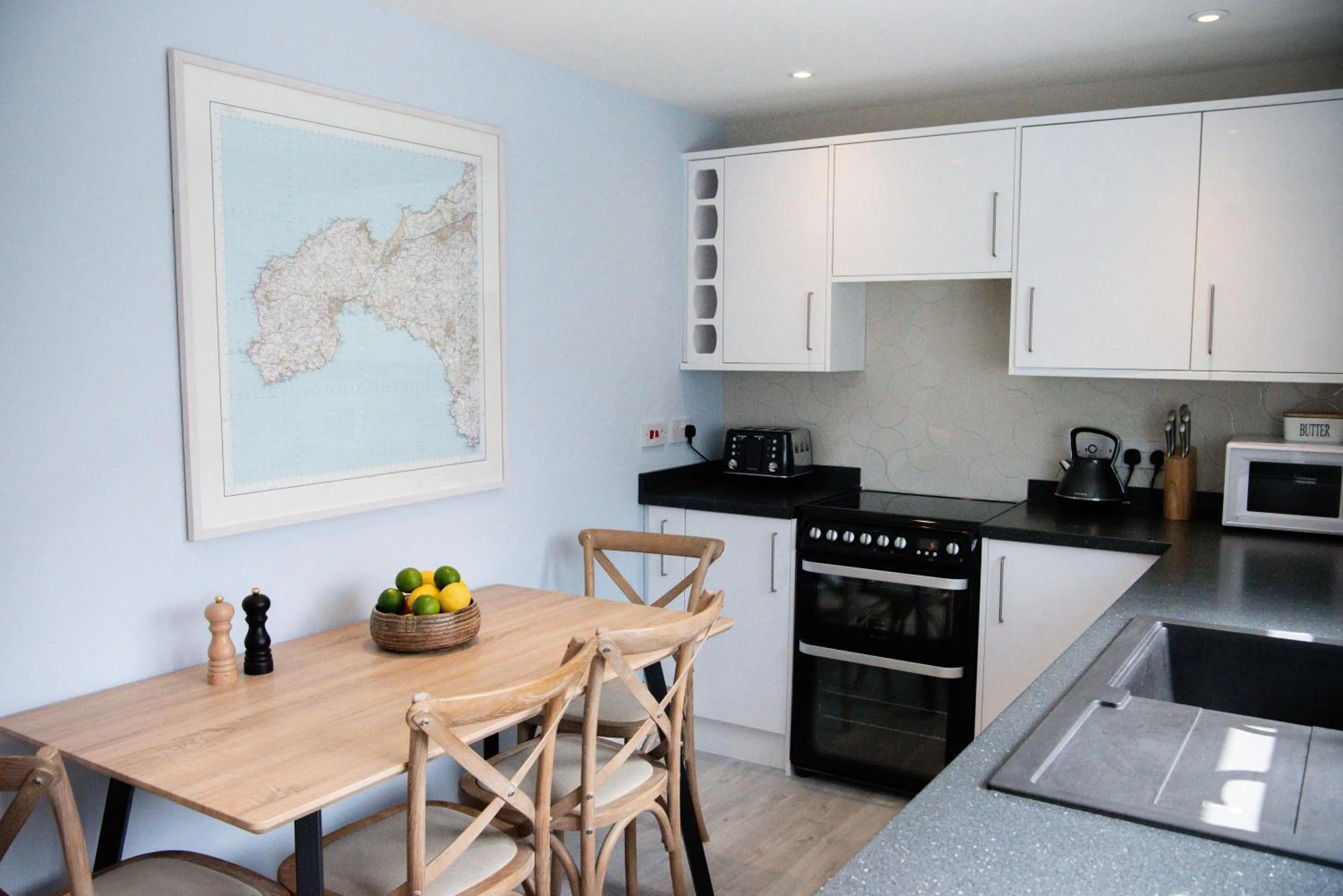 Kitchen or kitchenette in Marazion Hotel