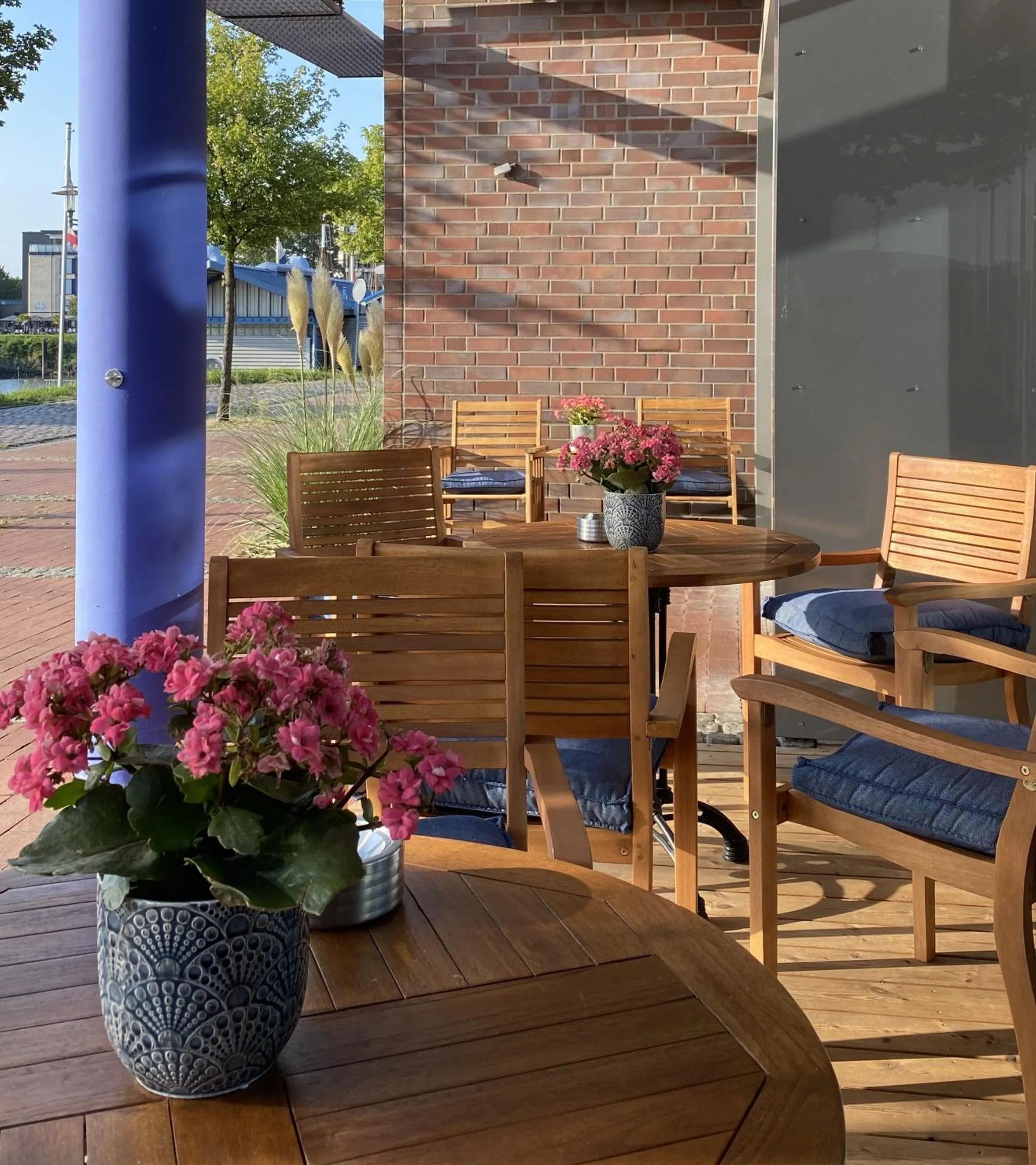 Balcony/Terrace in Hotel Stadthafen Stade