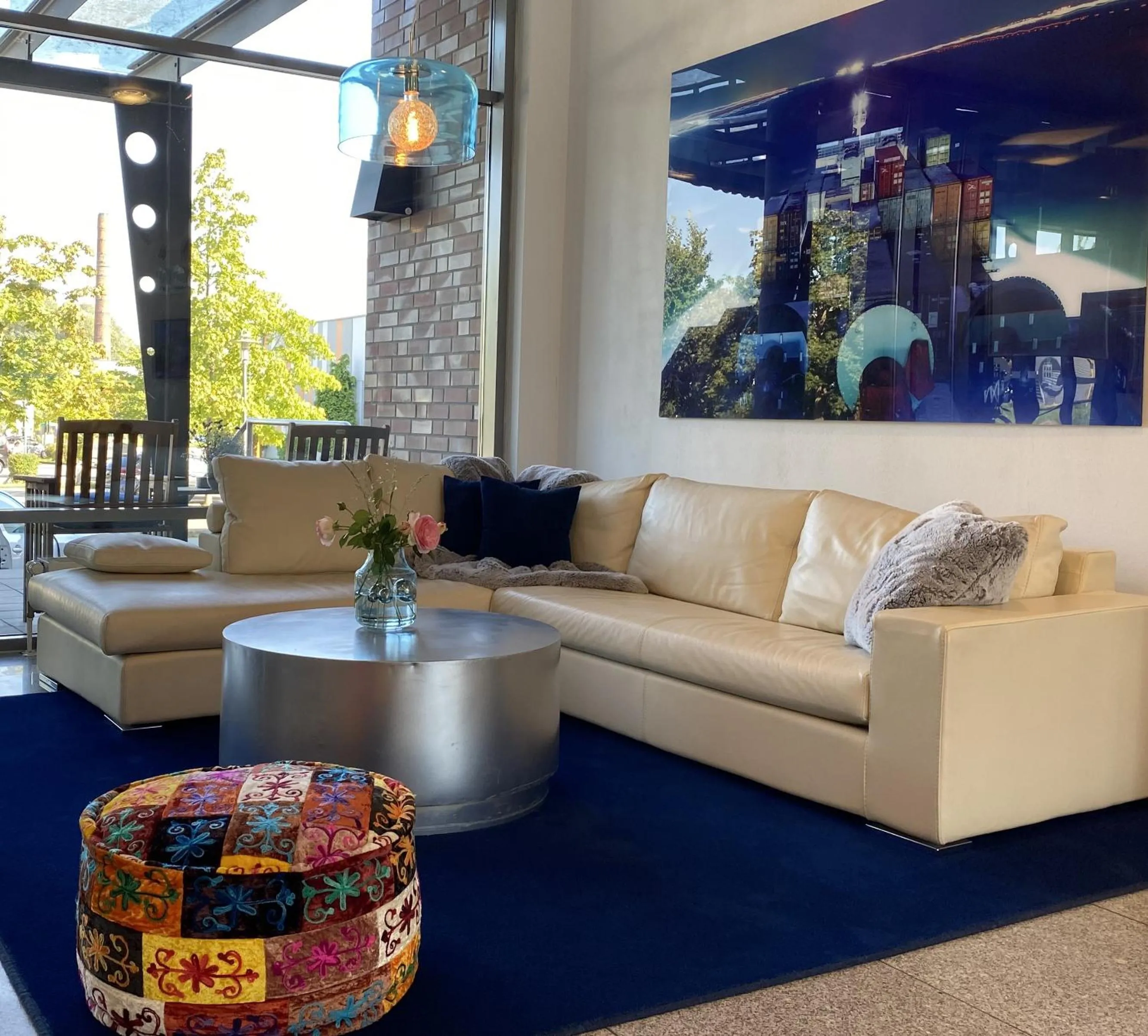 Lobby or reception in Hotel Stadthafen Stade