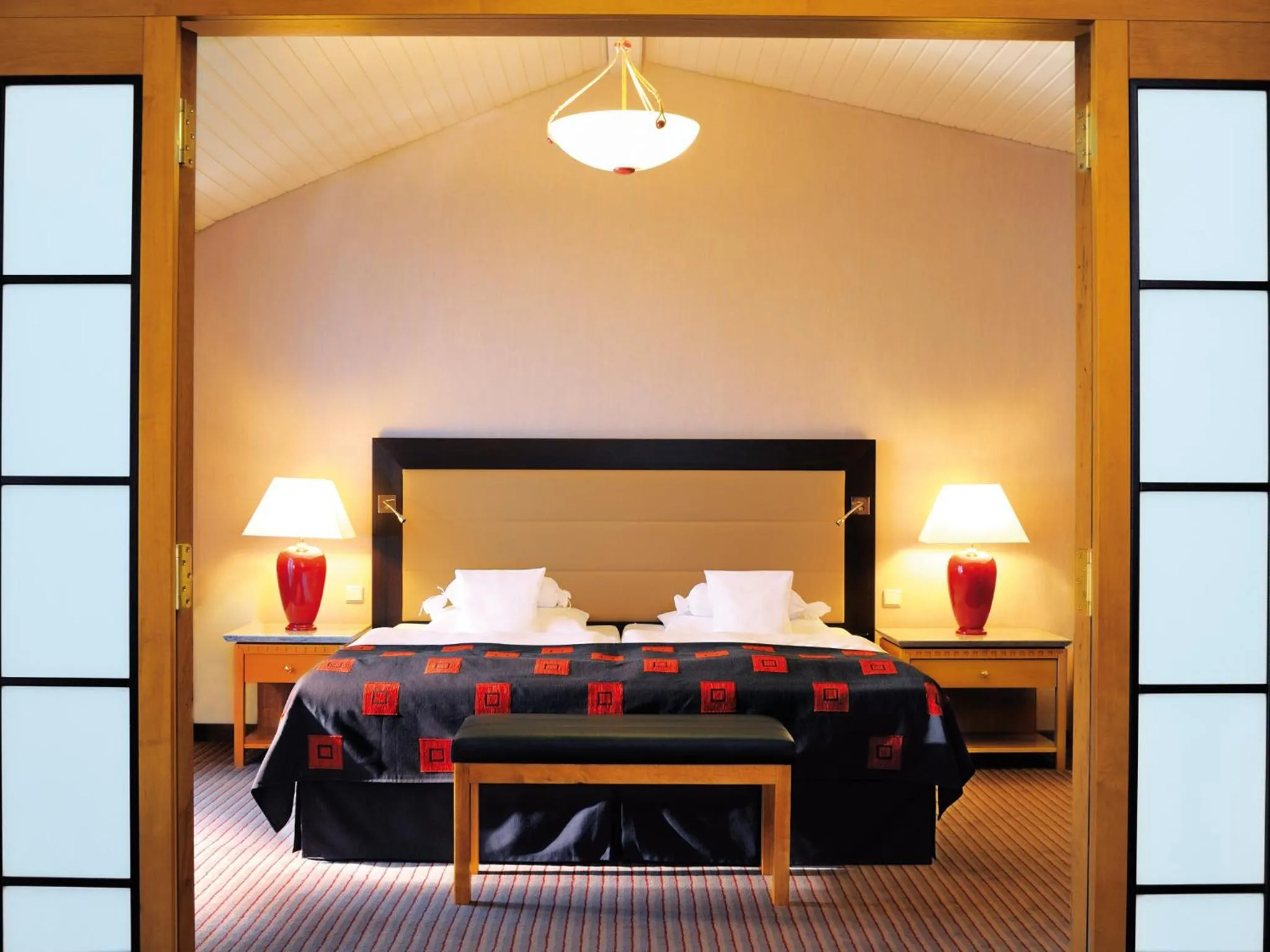 Bed in A-ROSA Ostseehotel Kühlungsborn