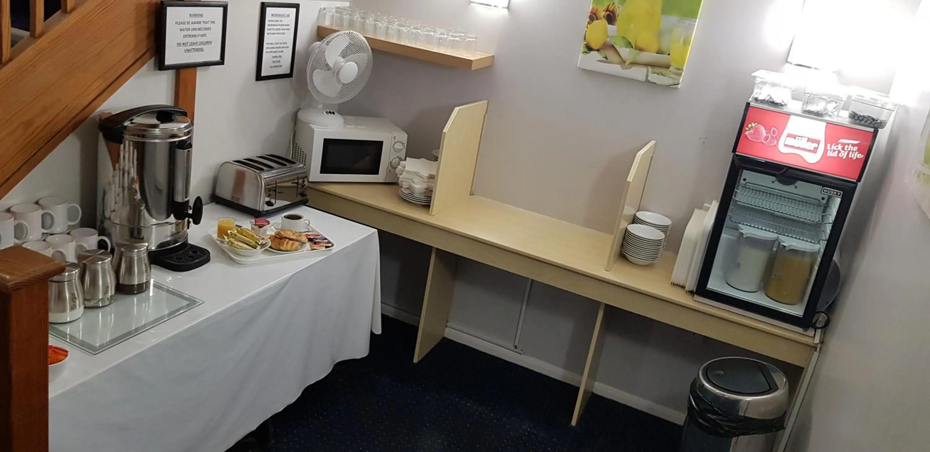 Continental breakfast in Redwings Lodge Dunstable