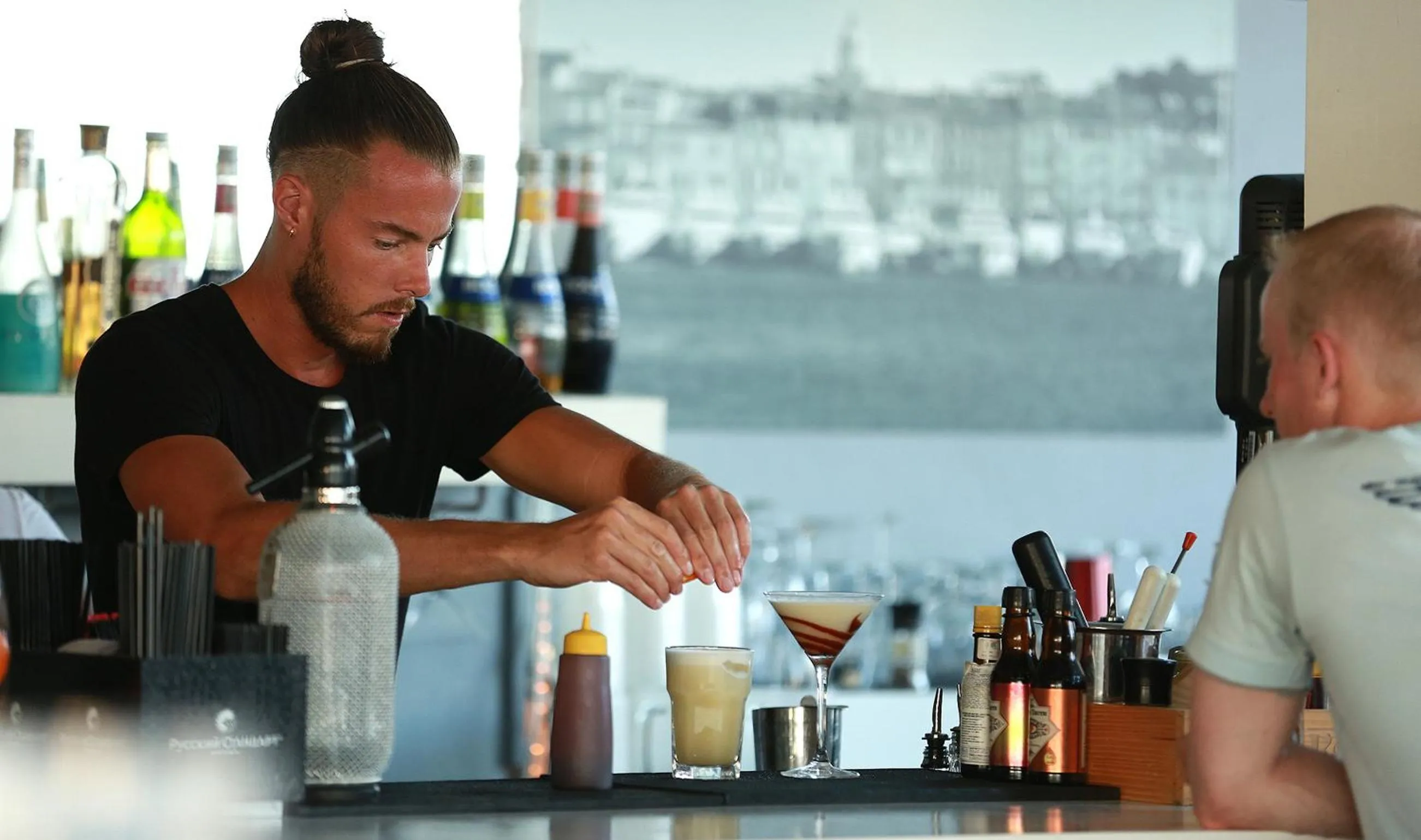 Lounge or bar in Saint Tropez Boutique Hotel